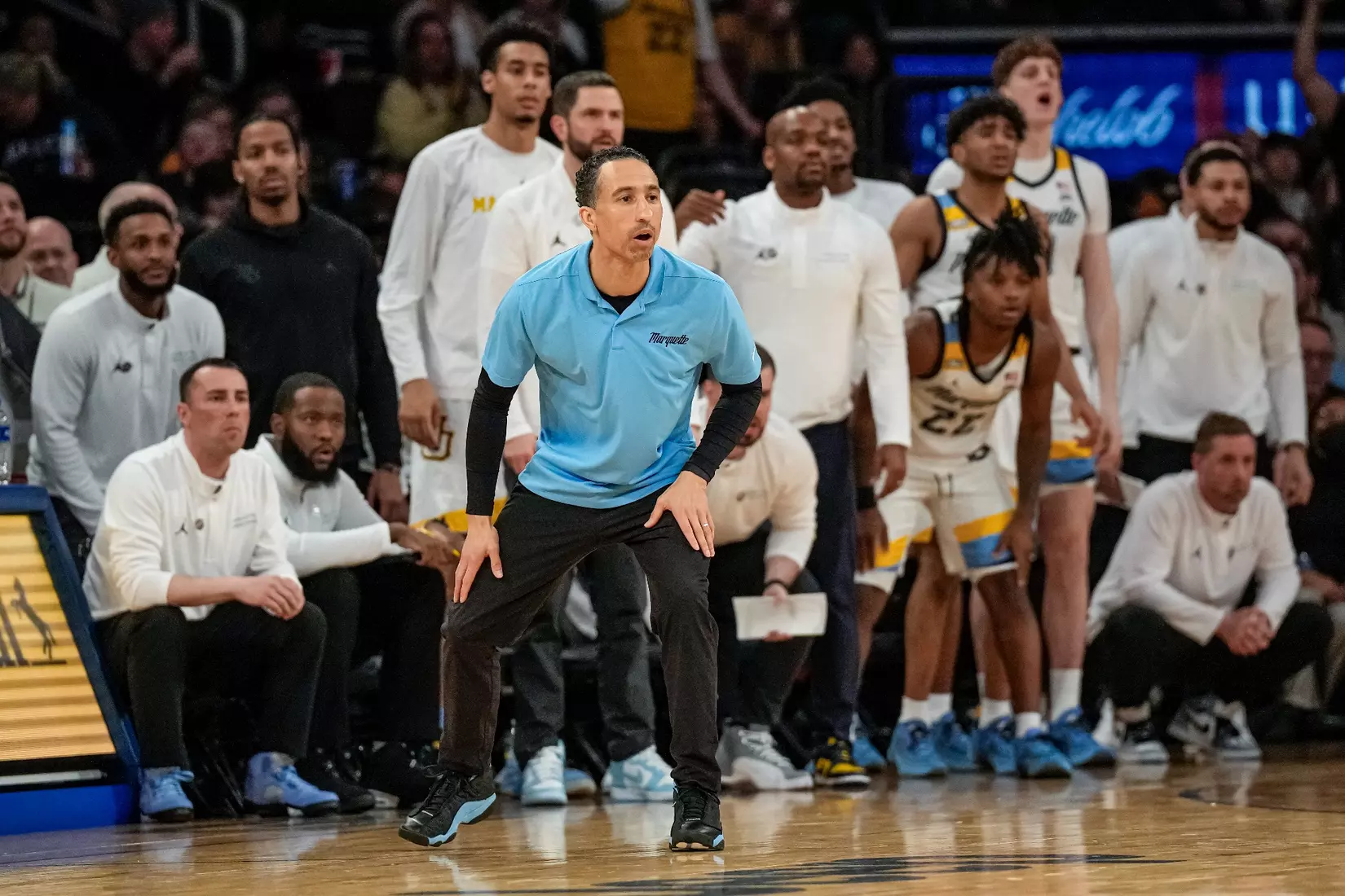 Marquette Men's Basketball defeats Xavier 65-51 to win the Big East Tournament at Madison Square Garden in New York City, NY on Saturday March 11, 2023.