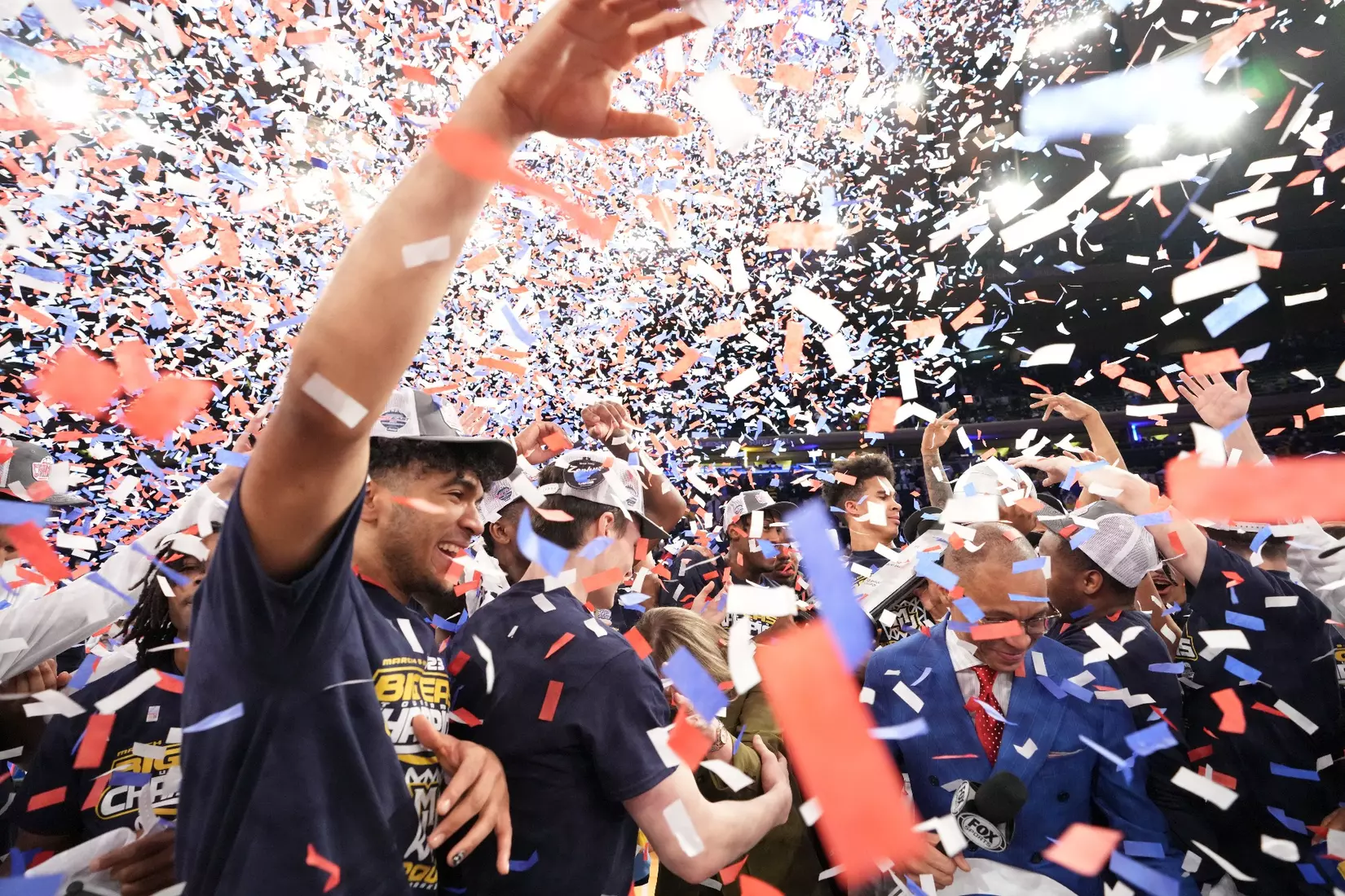 Marquette Men's Basketball defeats Xavier 65-51 to win the Big East Tournament at Madison Square Garden in New York City, NY on Saturday March 11, 2023.
