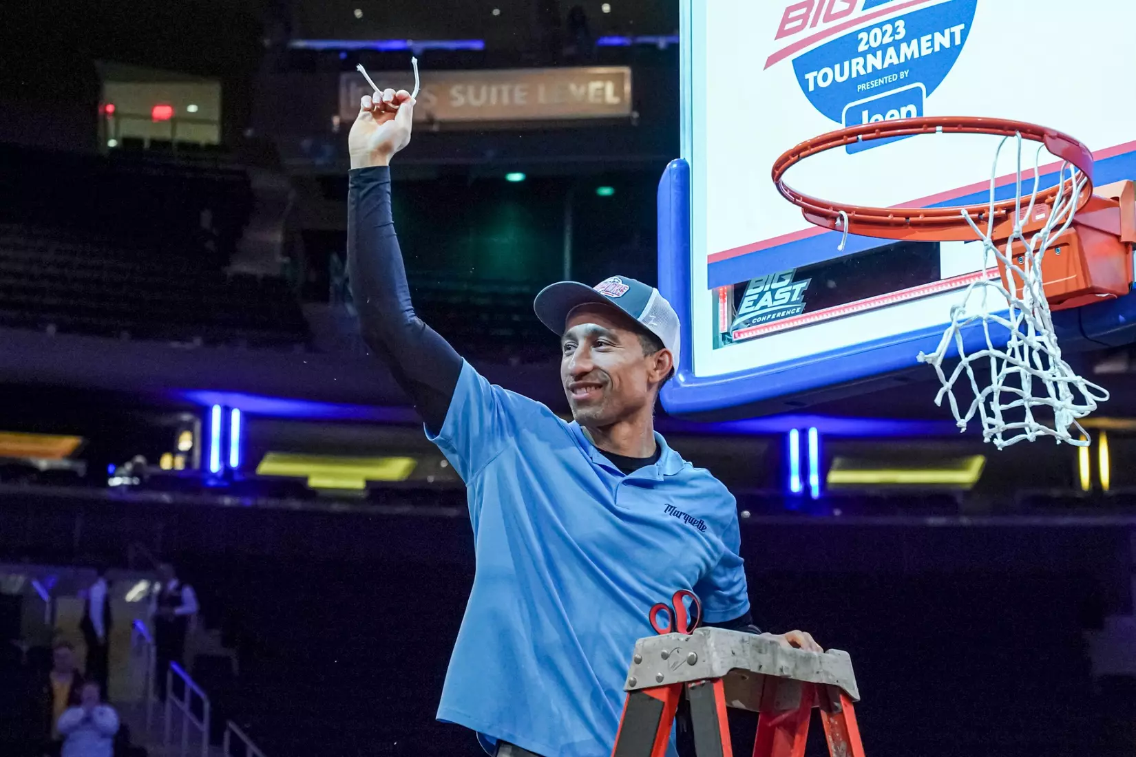 Marquette Men's Basketball defeats Xavier 65-51 to win the Big East Tournament at Madison Square Garden in New York City, NY on Saturday March 11, 2023.