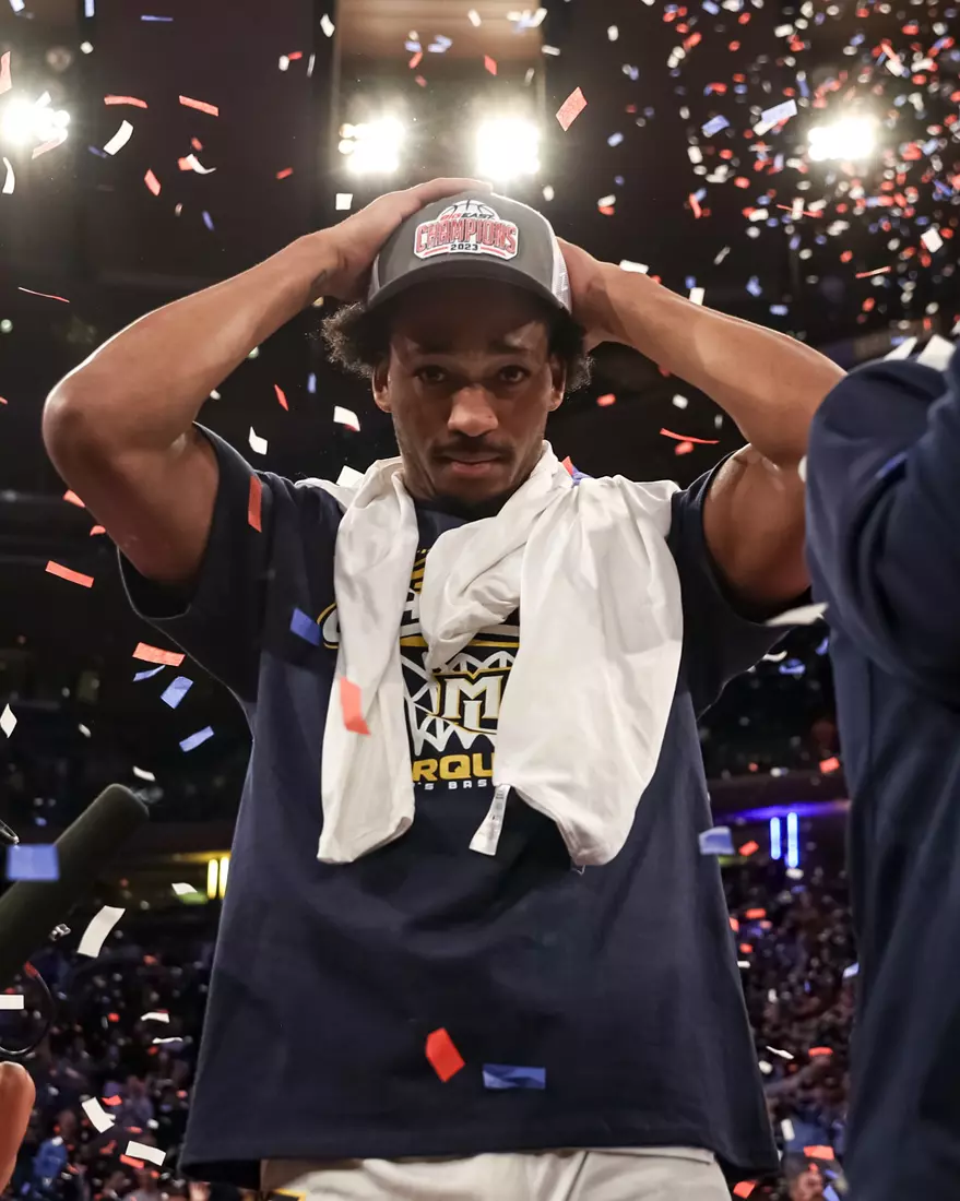Marquette Men's Basketball defeats Xavier 65-51 to win the Big East Tournament at Madison Square Garden in New York City, NY on Saturday March 11, 2023.