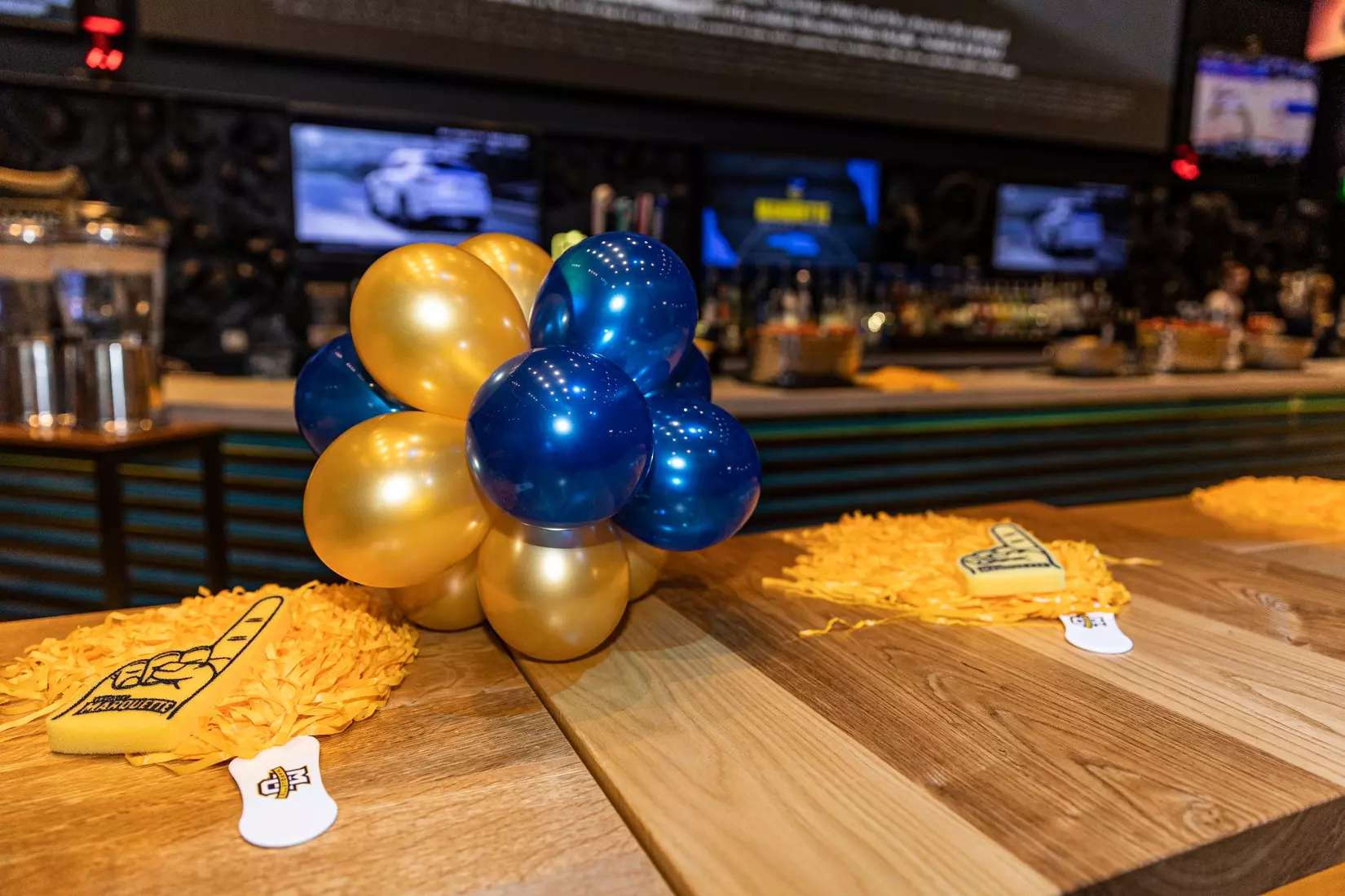 Marquette Men's Basketball is picked #2 in the East Reigon while they watch the March Madness Selection Show at Mecca in Milwaukee, WI on Sunday March 12, 2023.