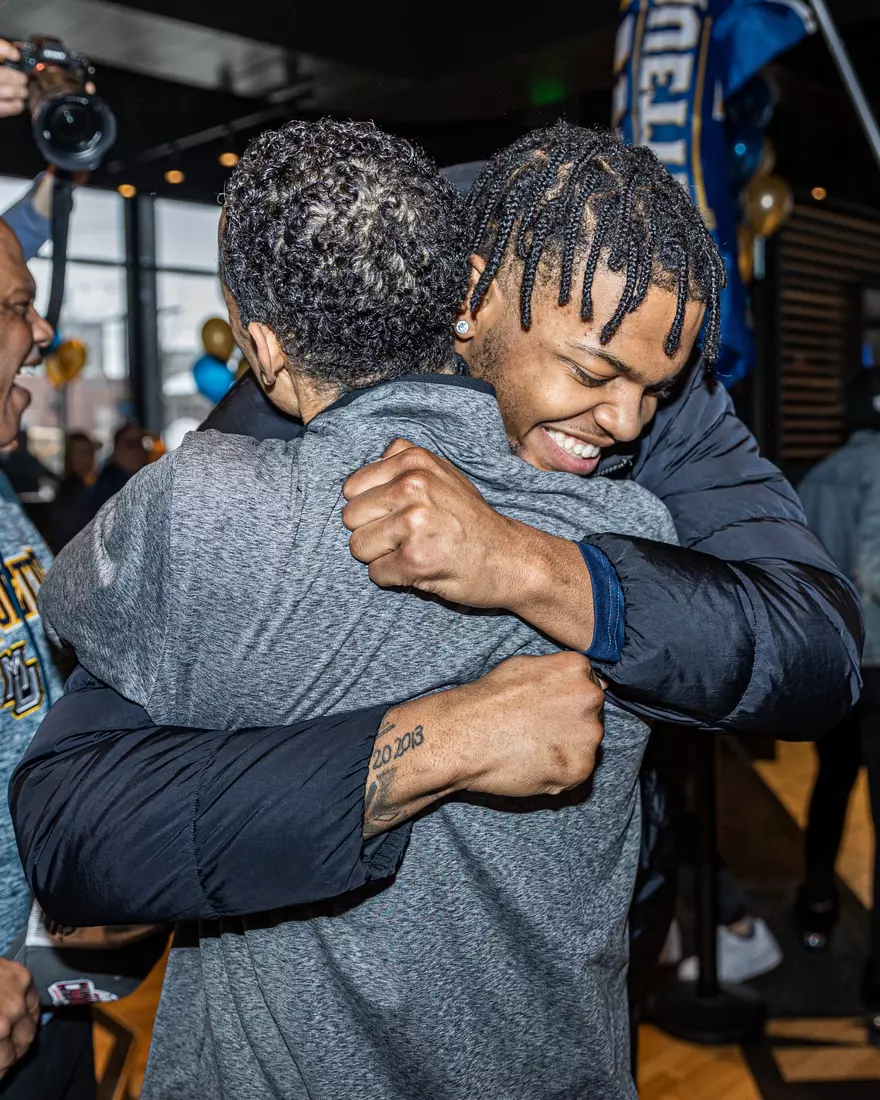 Marquette Men's Basketball is picked #2 in the East Reigon while they watch the March Madness Selection Show at Mecca in Milwaukee, WI on Sunday March 12, 2023.