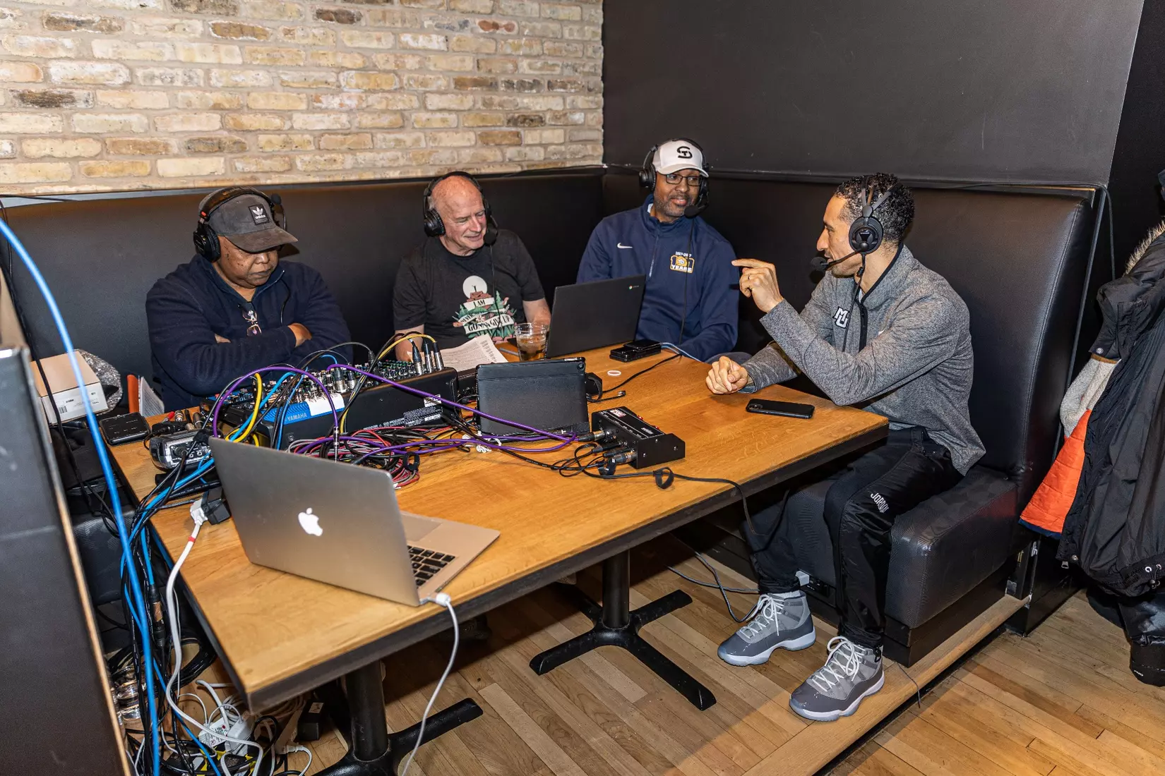Marquette Men's Basketball is picked #2 in the East Reigon while they watch the March Madness Selection Show at Mecca in Milwaukee, WI on Sunday March 12, 2023.