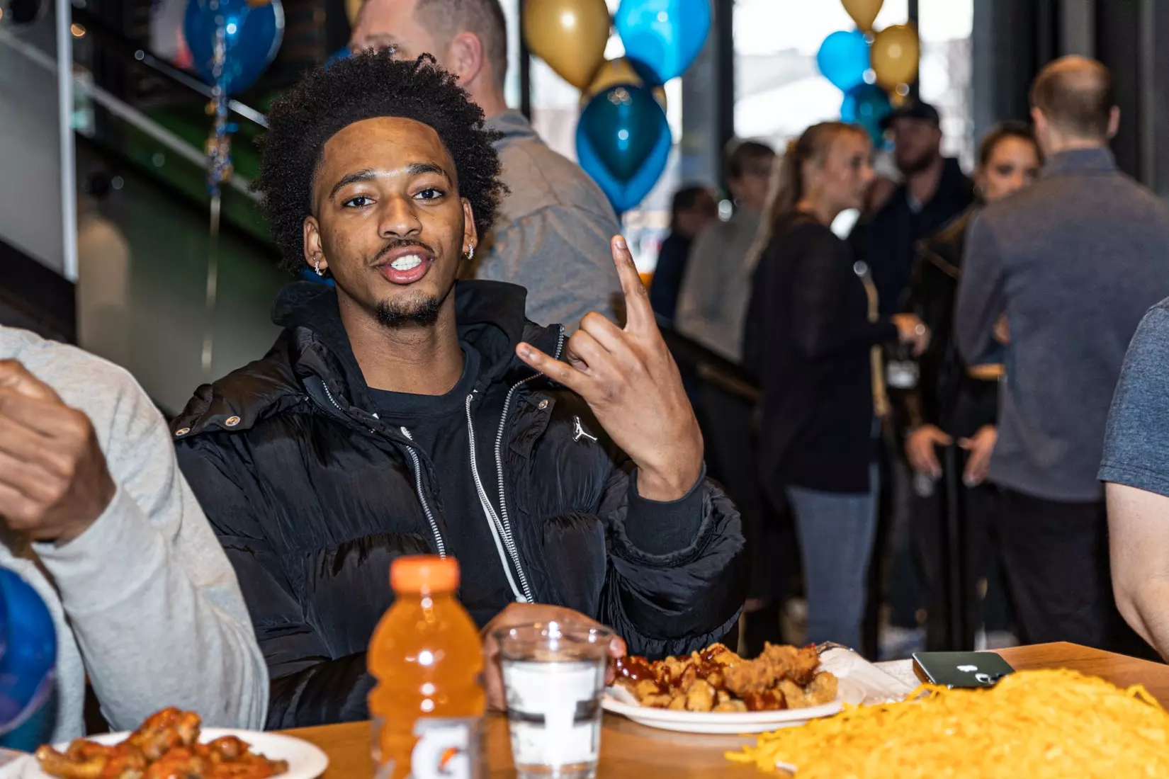 Marquette Men's Basketball is picked #2 in the East Reigon while they watch the March Madness Selection Show at Mecca in Milwaukee, WI on Sunday March 12, 2023.