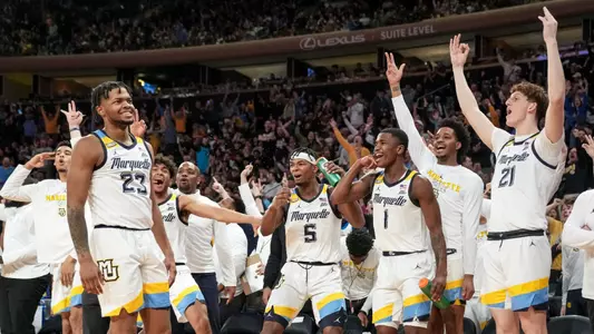 Marquette Men's Basketball defeats Xavier 65-51 to win the Big East Tournament at Madison Square Garden in New York City, NY on Saturday March 11, 2023.