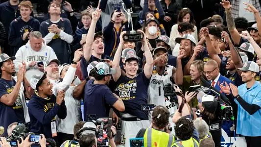 Marquette Men's Basketball defeats Xavier 65-51 to win the Big East Tournament at Madison Square Garden in New York City, NY on Saturday March 11, 2023.