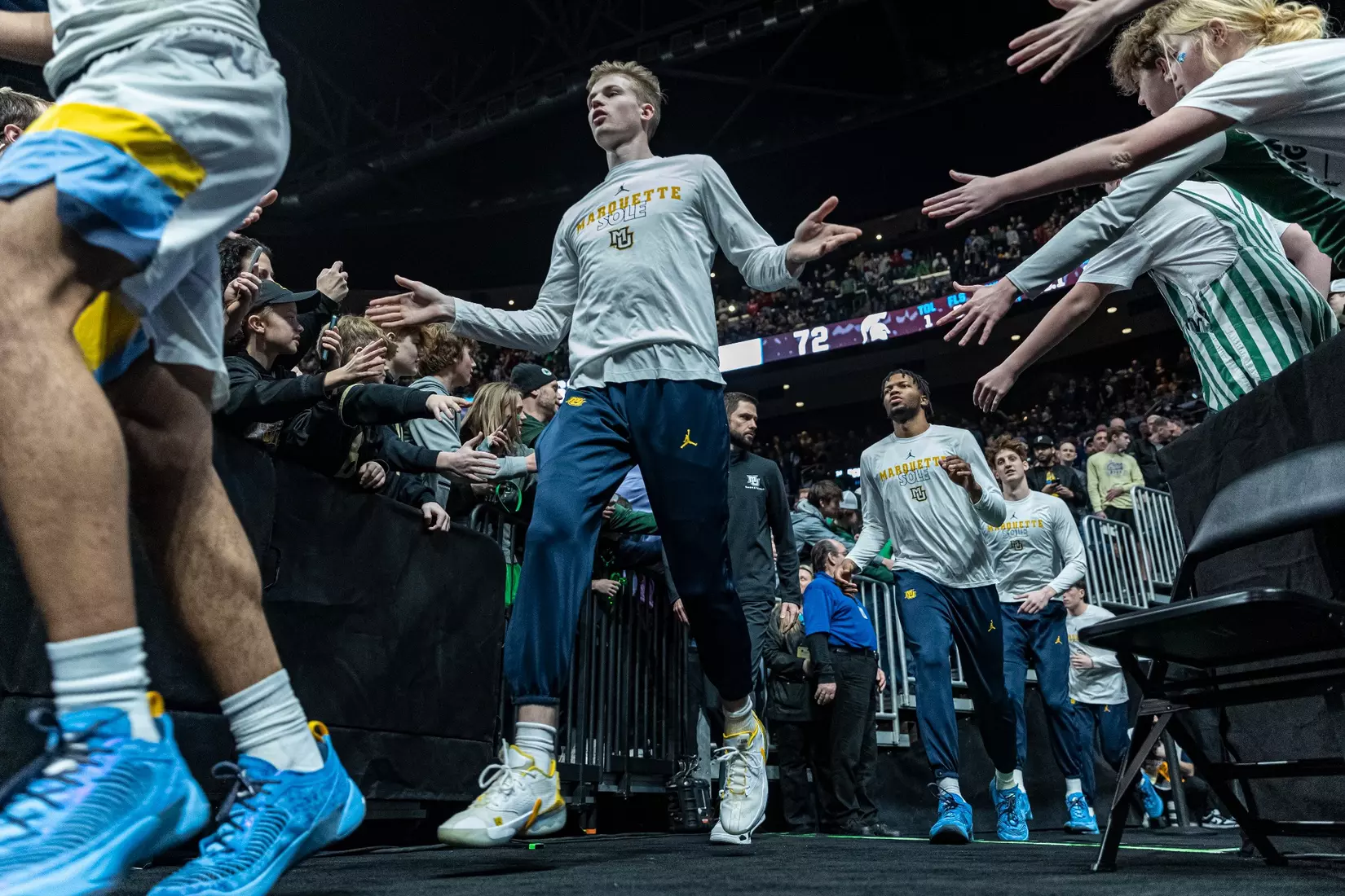 Marquette Men's Basketball defeats Vermont 78-61 at Nationwide Arena in the first round of March Madness in Columbus, Ohio on Friday March 17, 2023.