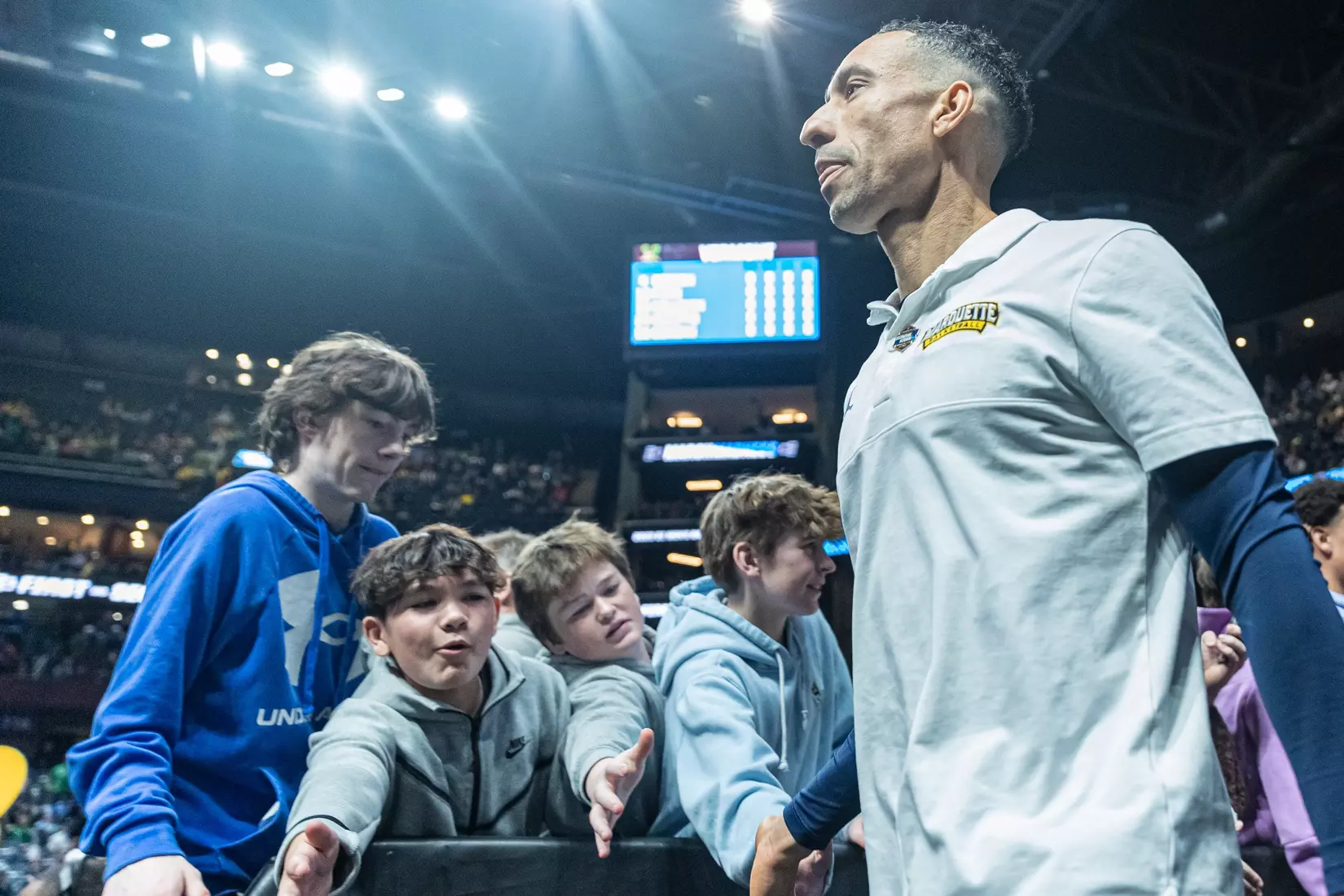 Marquette Men's Basketball defeats Vermont 78-61 at Nationwide Arena in the first round of March Madness in Columbus, Ohio on Friday March 17, 2023.