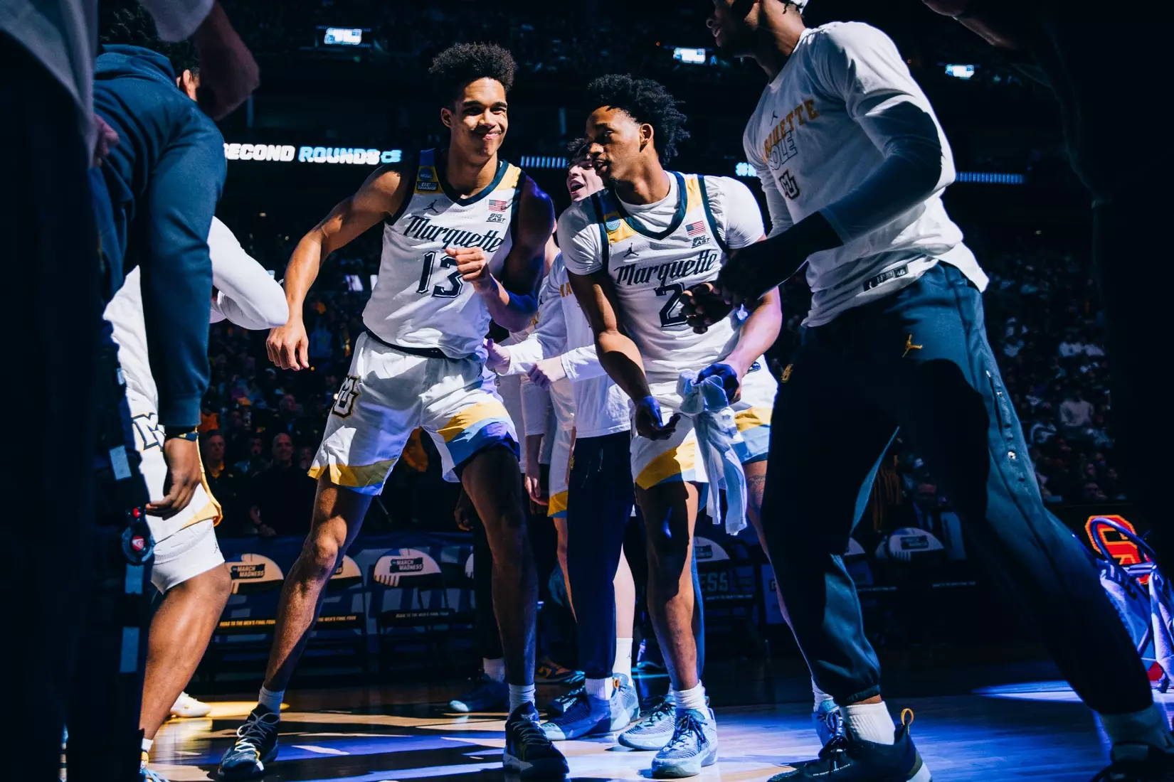 Marquette Men's Basketball defeats Vermont 78-61 at Nationwide Arena in the first round of March Madness in Columbus, Ohio on Friday March 17, 2023.