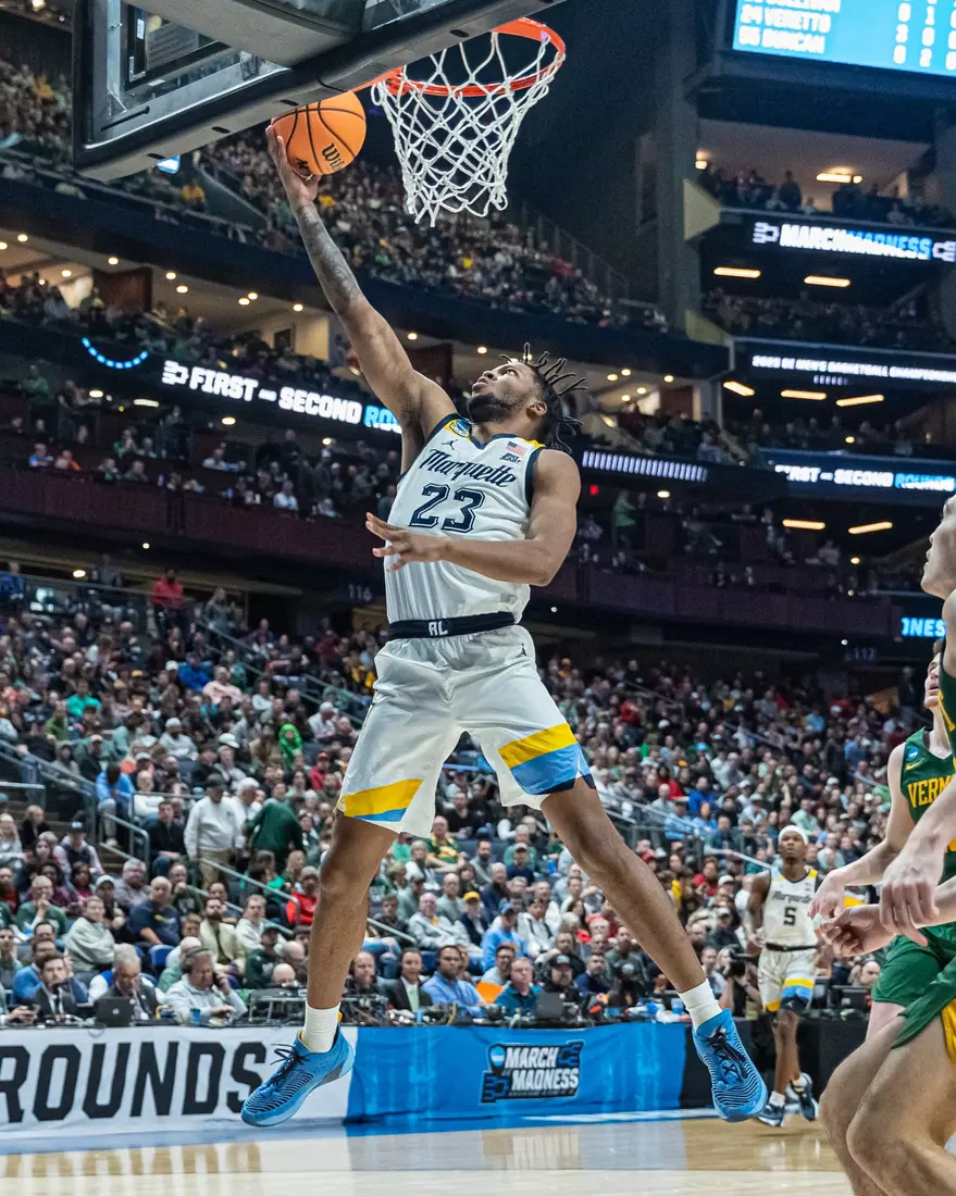 Marquette Men's Basketball defeats Vermont 78-61 at Nationwide Arena in the first round of March Madness in Columbus, Ohio on Friday March 17, 2023.