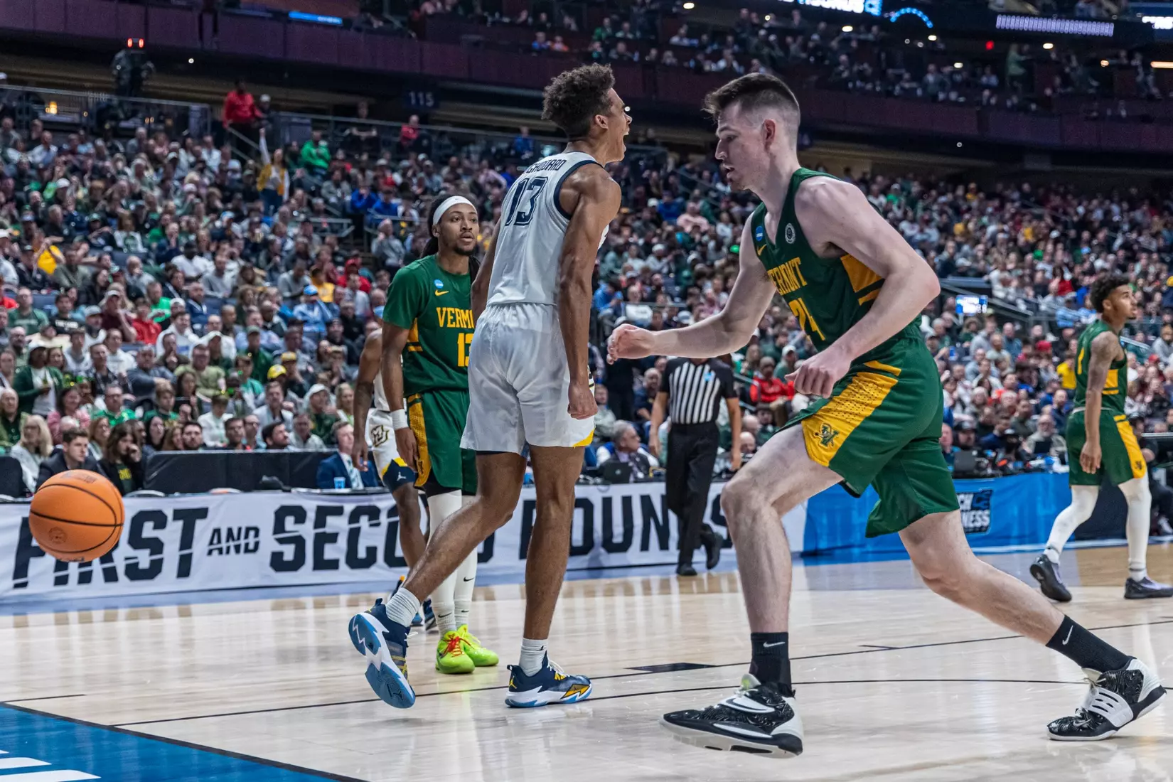 Marquette Men's Basketball defeats Vermont 78-61 at Nationwide Arena in the first round of March Madness in Columbus, Ohio on Friday March 17, 2023.