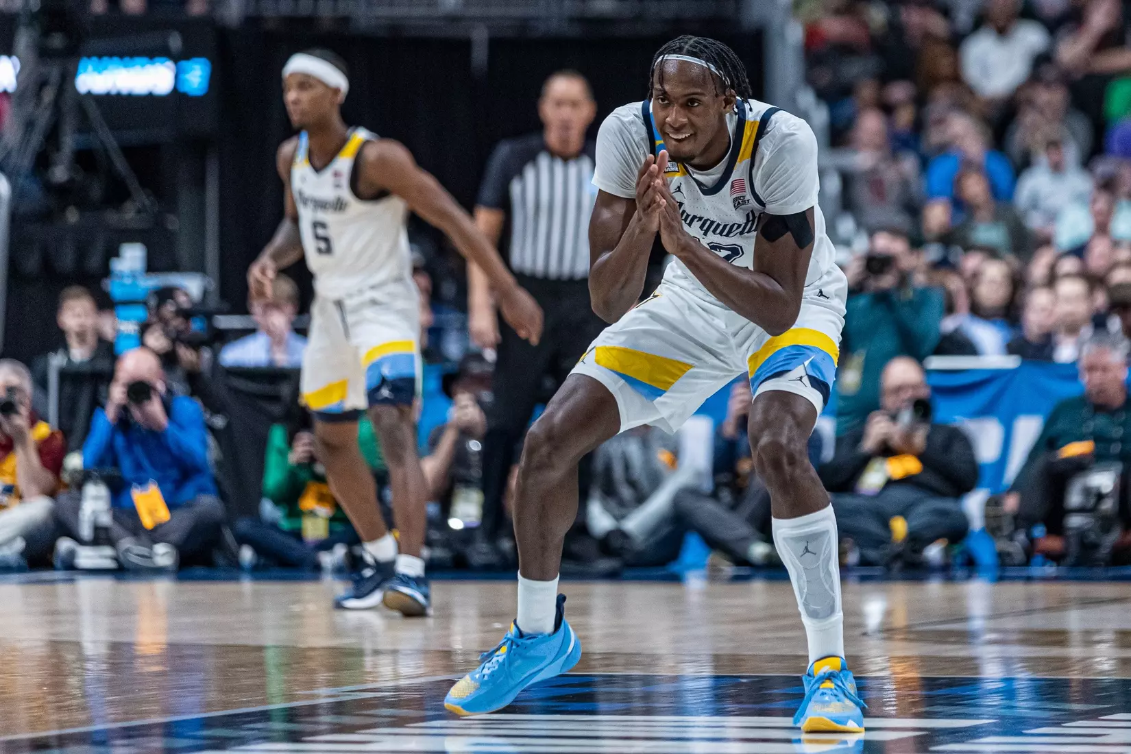 Marquette Men's Basketball defeats Vermont 78-61 at Nationwide Arena in the first round of March Madness in Columbus, Ohio on Friday March 17, 2023.