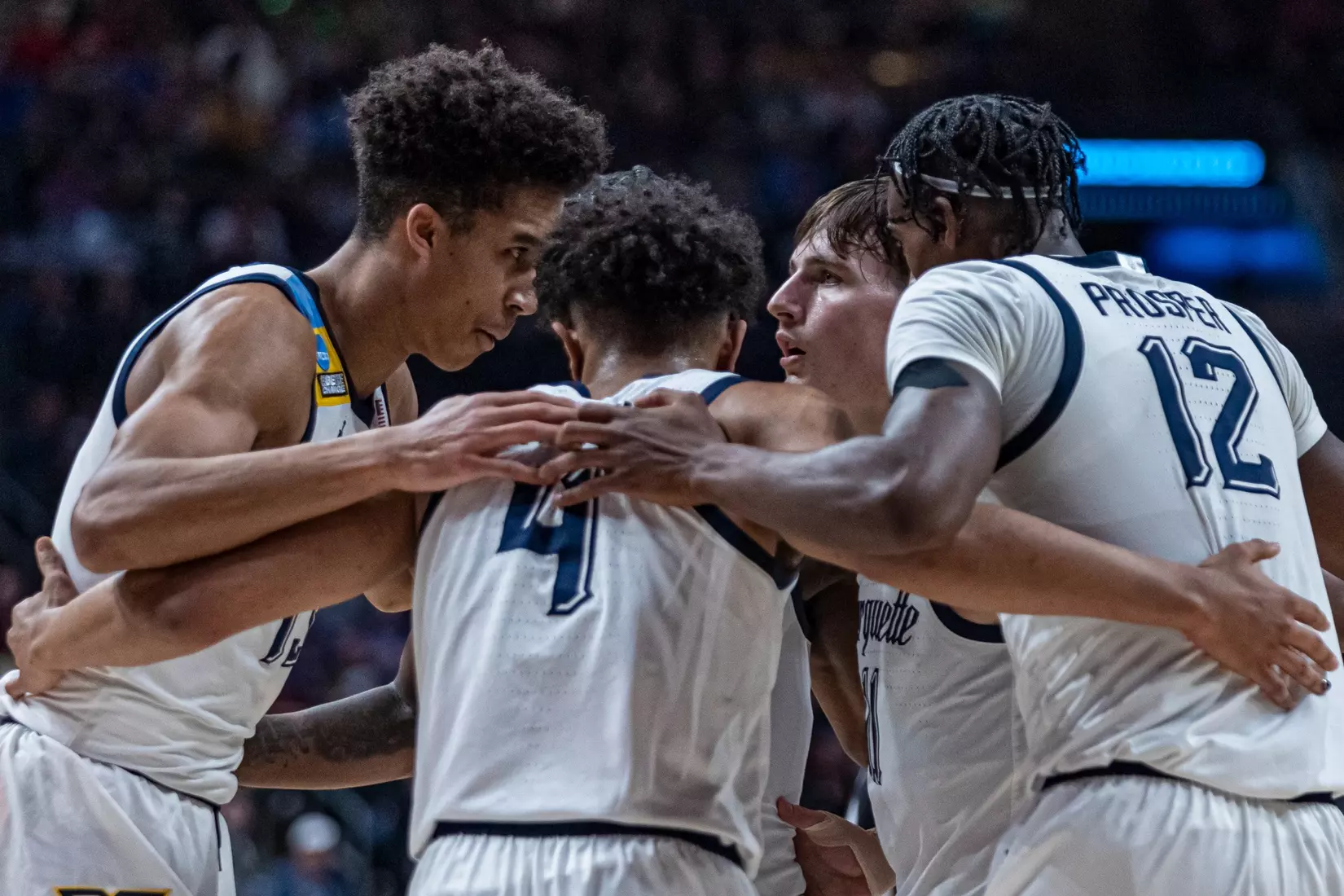 Marquette Men's Basketball defeats Vermont 78-61 at Nationwide Arena in the first round of March Madness in Columbus, Ohio on Friday March 17, 2023.
