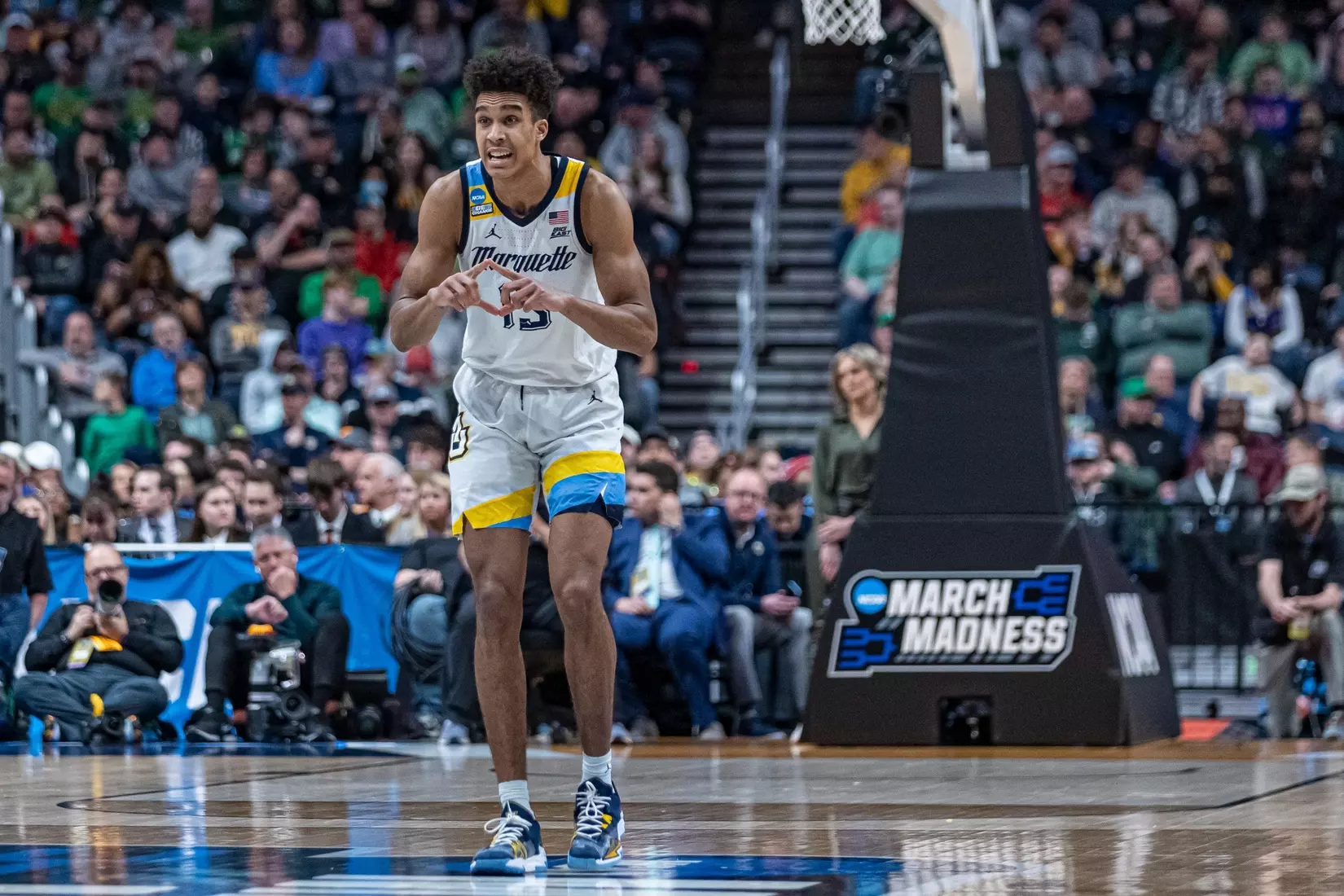 Marquette Men's Basketball defeats Vermont 78-61 at Nationwide Arena in the first round of March Madness in Columbus, Ohio on Friday March 17, 2023.