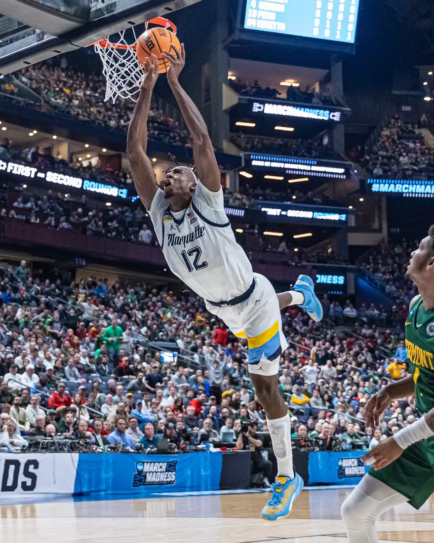 Marquette Men's Basketball defeats Vermont 78-61 at Nationwide Arena in the first round of March Madness in Columbus, Ohio on Friday March 17, 2023.