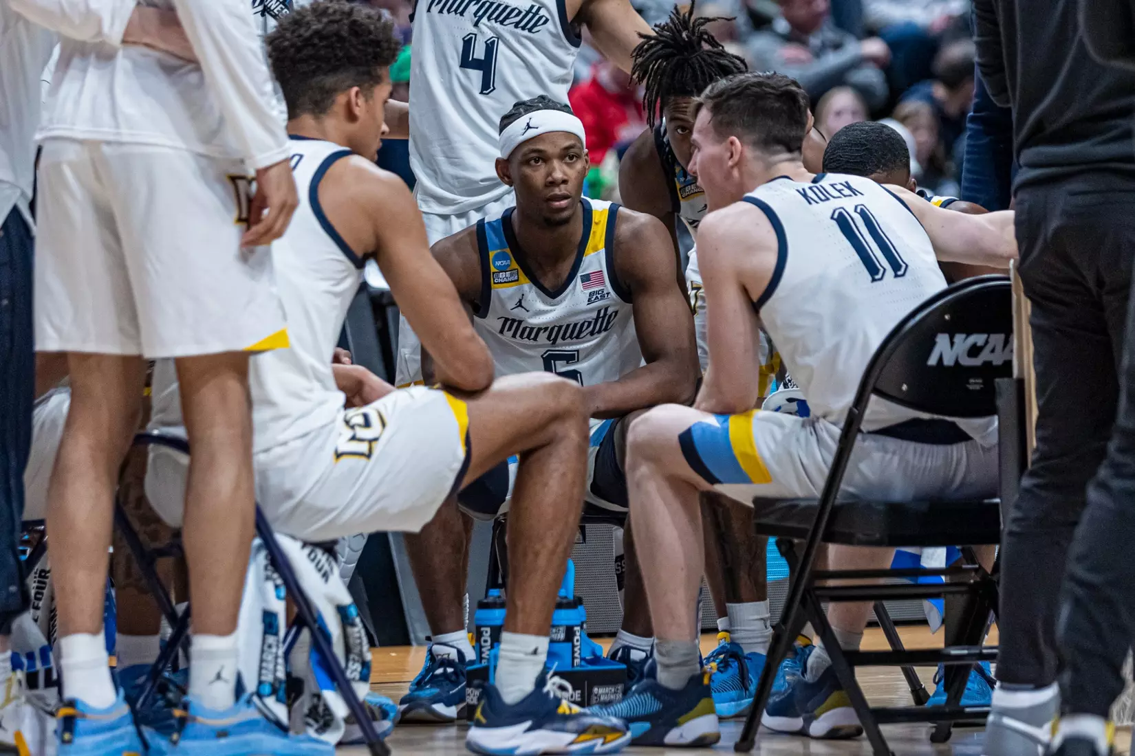 Marquette Men's Basketball defeats Vermont 78-61 at Nationwide Arena in the first round of March Madness in Columbus, Ohio on Friday March 17, 2023.