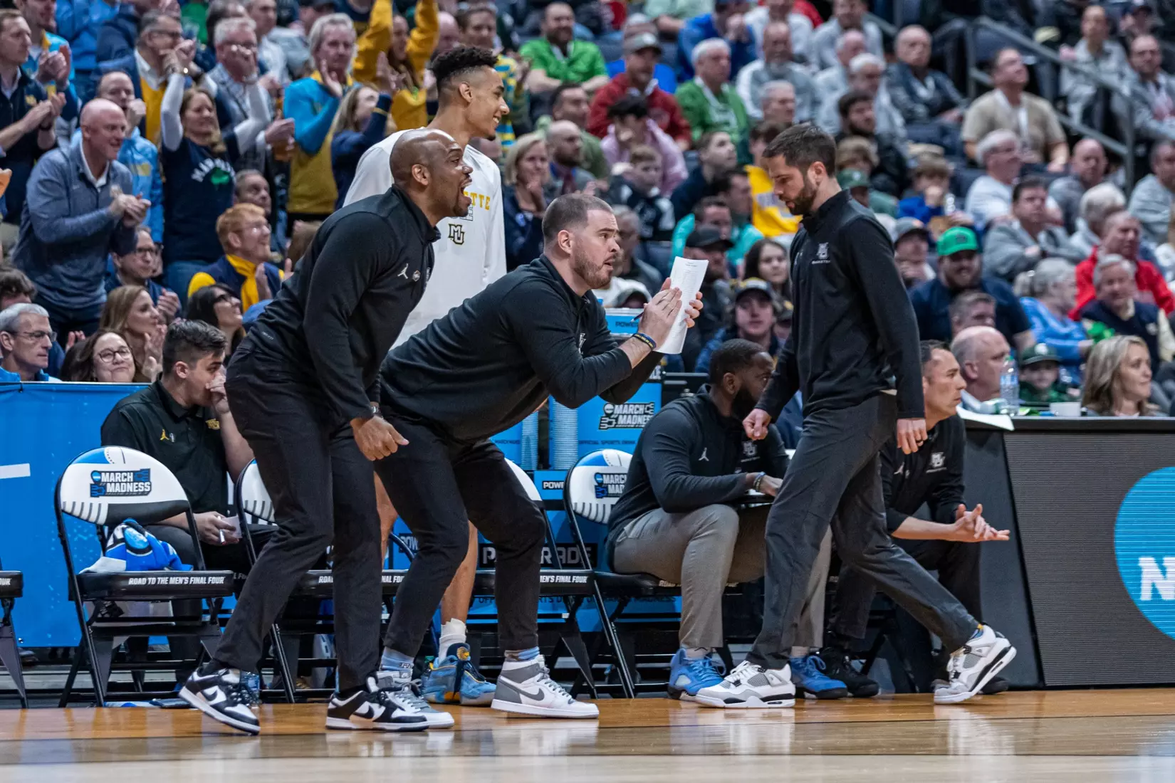 Marquette Men's Basketball defeats Vermont 78-61 at Nationwide Arena in the first round of March Madness in Columbus, Ohio on Friday March 17, 2023.