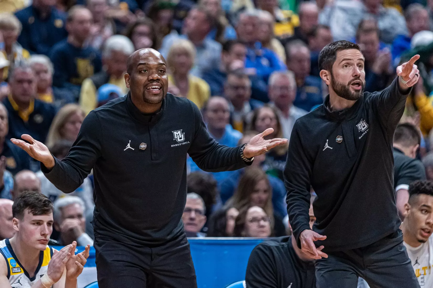 Marquette Men's Basketball defeats Vermont 78-61 at Nationwide Arena in the first round of March Madness in Columbus, Ohio on Friday March 17, 2023.