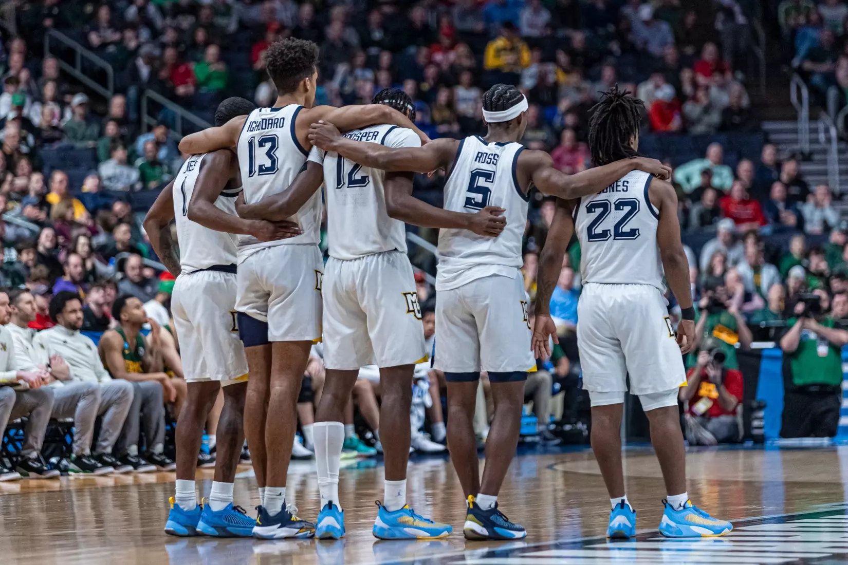 Marquette Men's Basketball defeats Vermont 78-61 at Nationwide Arena in the first round of March Madness in Columbus, Ohio on Friday March 17, 2023.