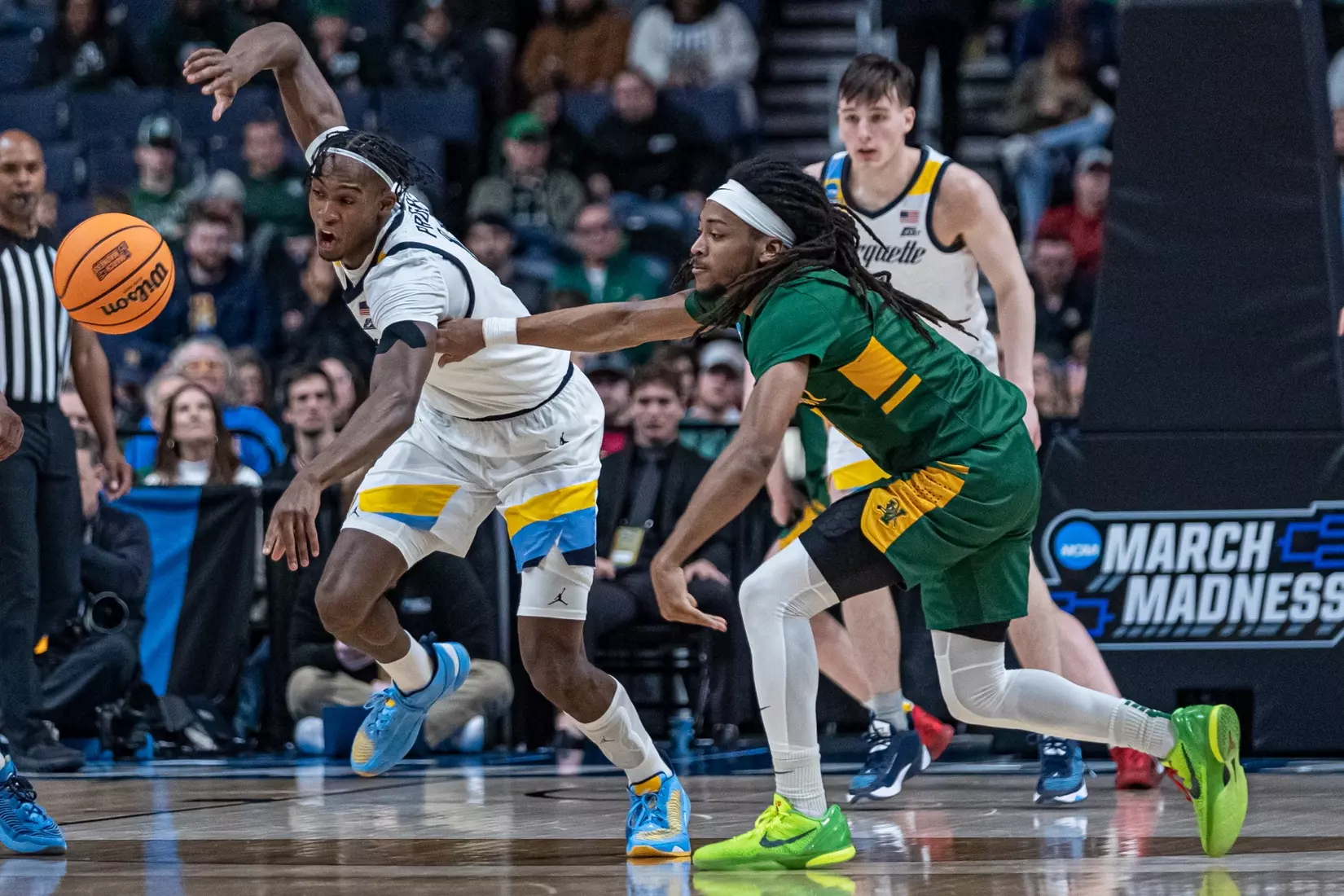 Marquette Men's Basketball defeats Vermont 78-61 at Nationwide Arena in the first round of March Madness in Columbus, Ohio on Friday March 17, 2023.