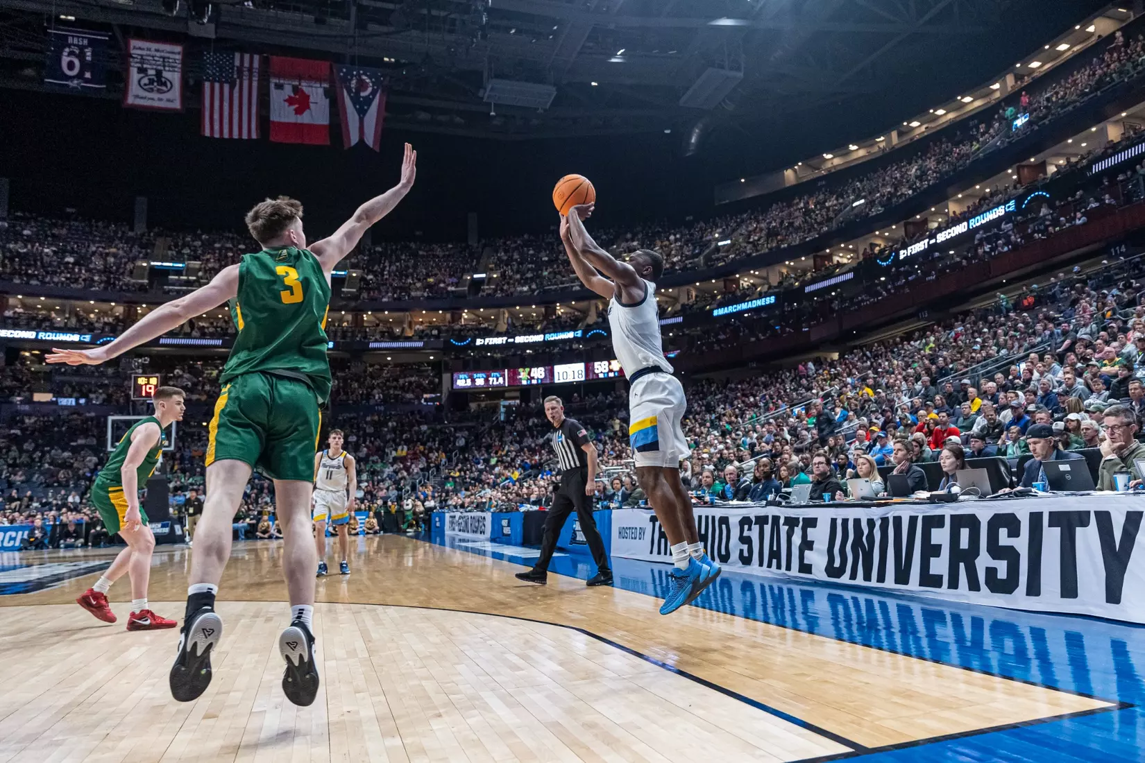Marquette Men's Basketball defeats Vermont 78-61 at Nationwide Arena in the first round of March Madness in Columbus, Ohio on Friday March 17, 2023.