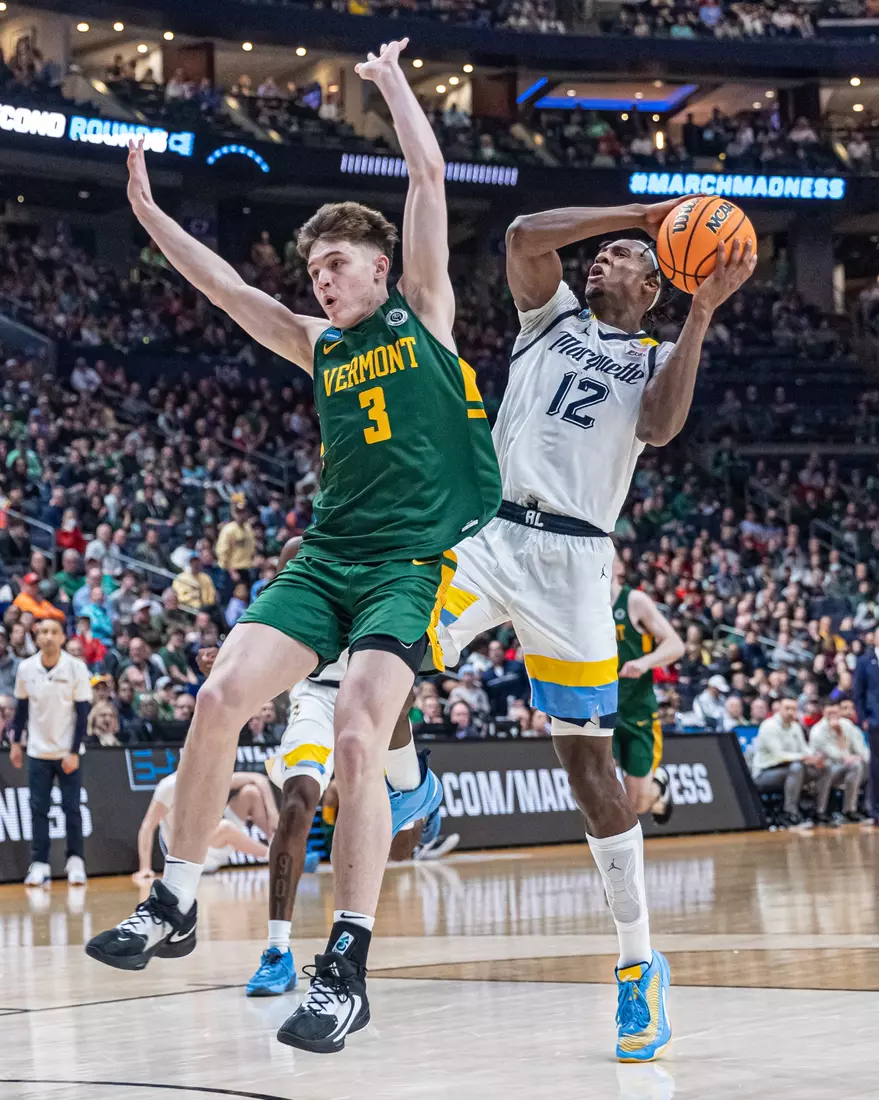 Marquette Men's Basketball defeats Vermont 78-61 at Nationwide Arena in the first round of March Madness in Columbus, Ohio on Friday March 17, 2023.