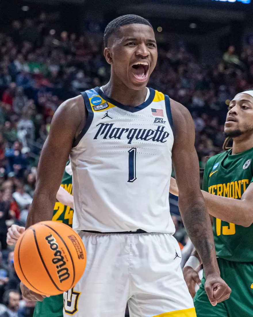 Marquette Men's Basketball defeats Vermont 78-61 at Nationwide Arena in the first round of March Madness in Columbus, Ohio on Friday March 17, 2023.