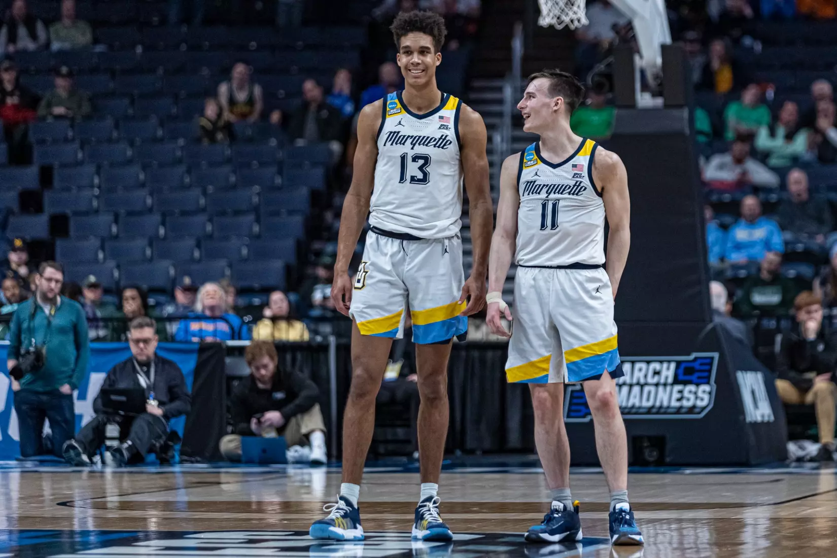 Marquette Men's Basketball defeats Vermont 78-61 at Nationwide Arena in the first round of March Madness in Columbus, Ohio on Friday March 17, 2023.