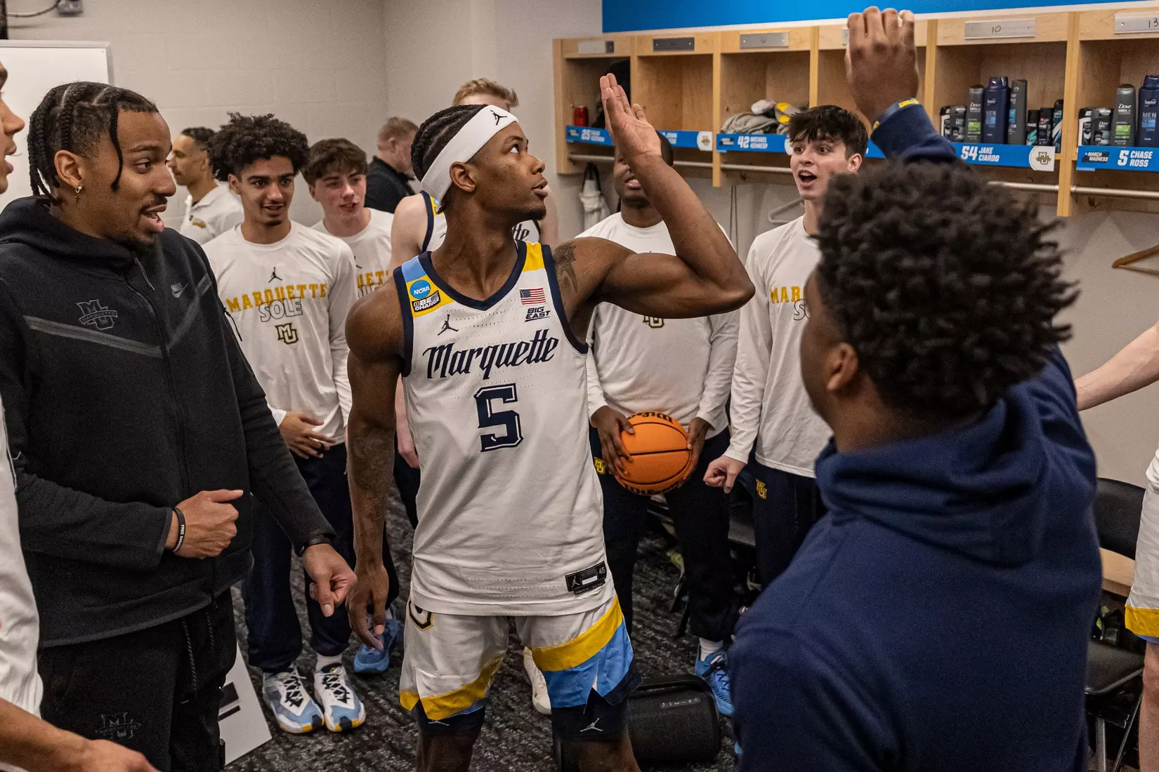 Marquette Men's Basketball defeats Vermont 78-61 at Nationwide Arena in the first round of March Madness in Columbus, Ohio on Friday March 17, 2023.
