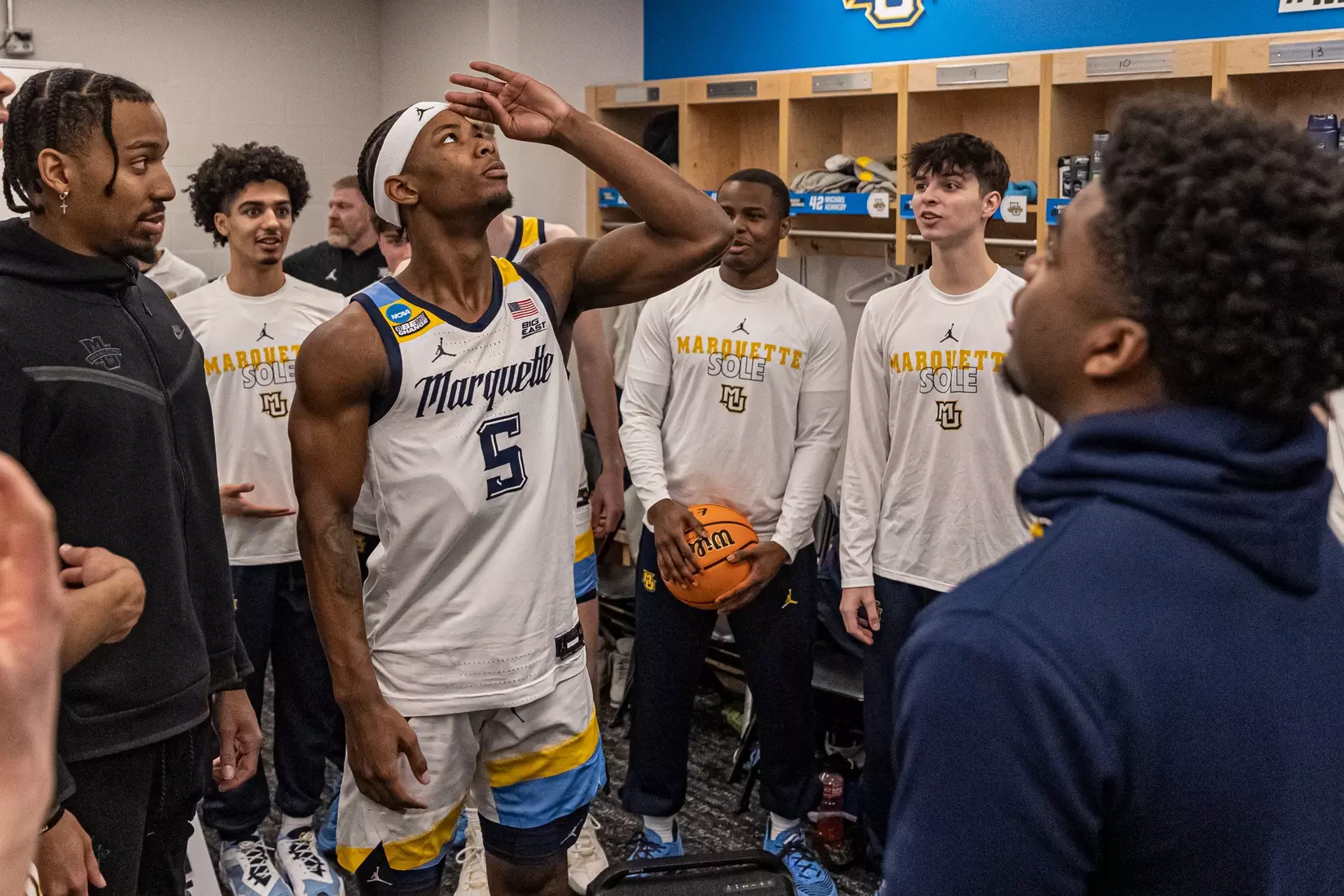 Marquette Men's Basketball defeats Vermont 78-61 at Nationwide Arena in the first round of March Madness in Columbus, Ohio on Friday March 17, 2023.