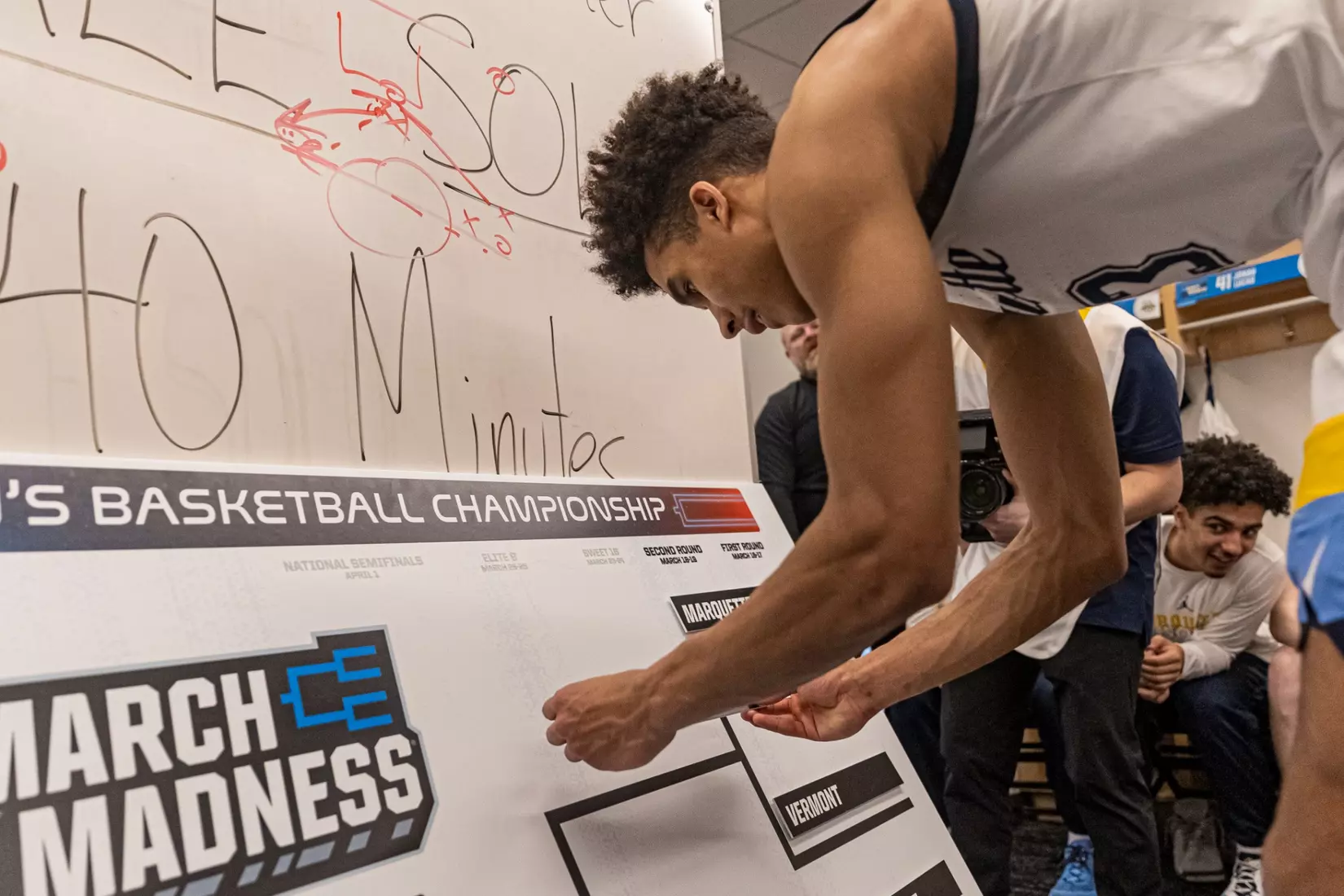 Marquette Men's Basketball defeats Vermont 78-61 at Nationwide Arena in the first round of March Madness in Columbus, Ohio on Friday March 17, 2023.