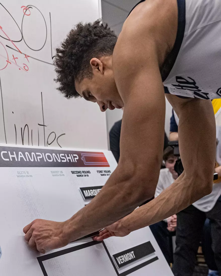 Marquette Men's Basketball defeats Vermont 78-61 at Nationwide Arena in the first round of March Madness in Columbus, Ohio on Friday March 17, 2023.