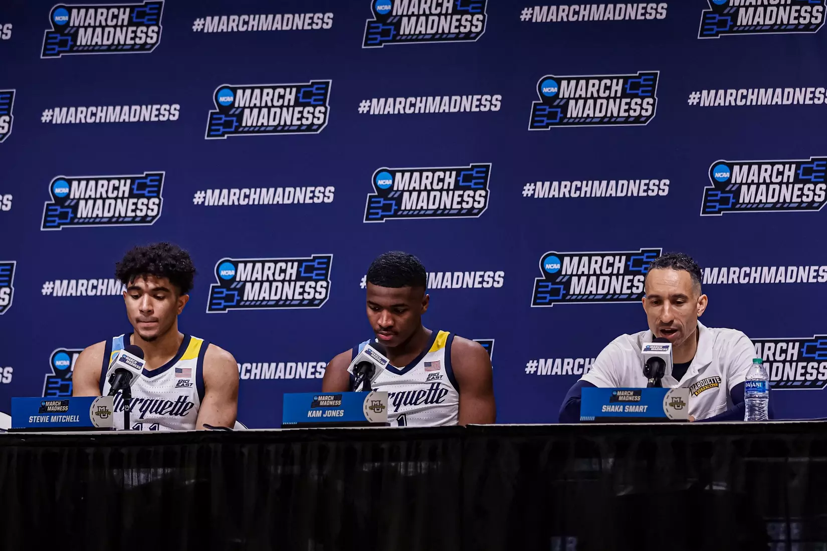 Marquette Men's Basketball defeats Vermont 78-61 at Nationwide Arena in the first round of March Madness in Columbus, Ohio on Friday March 17, 2023.
