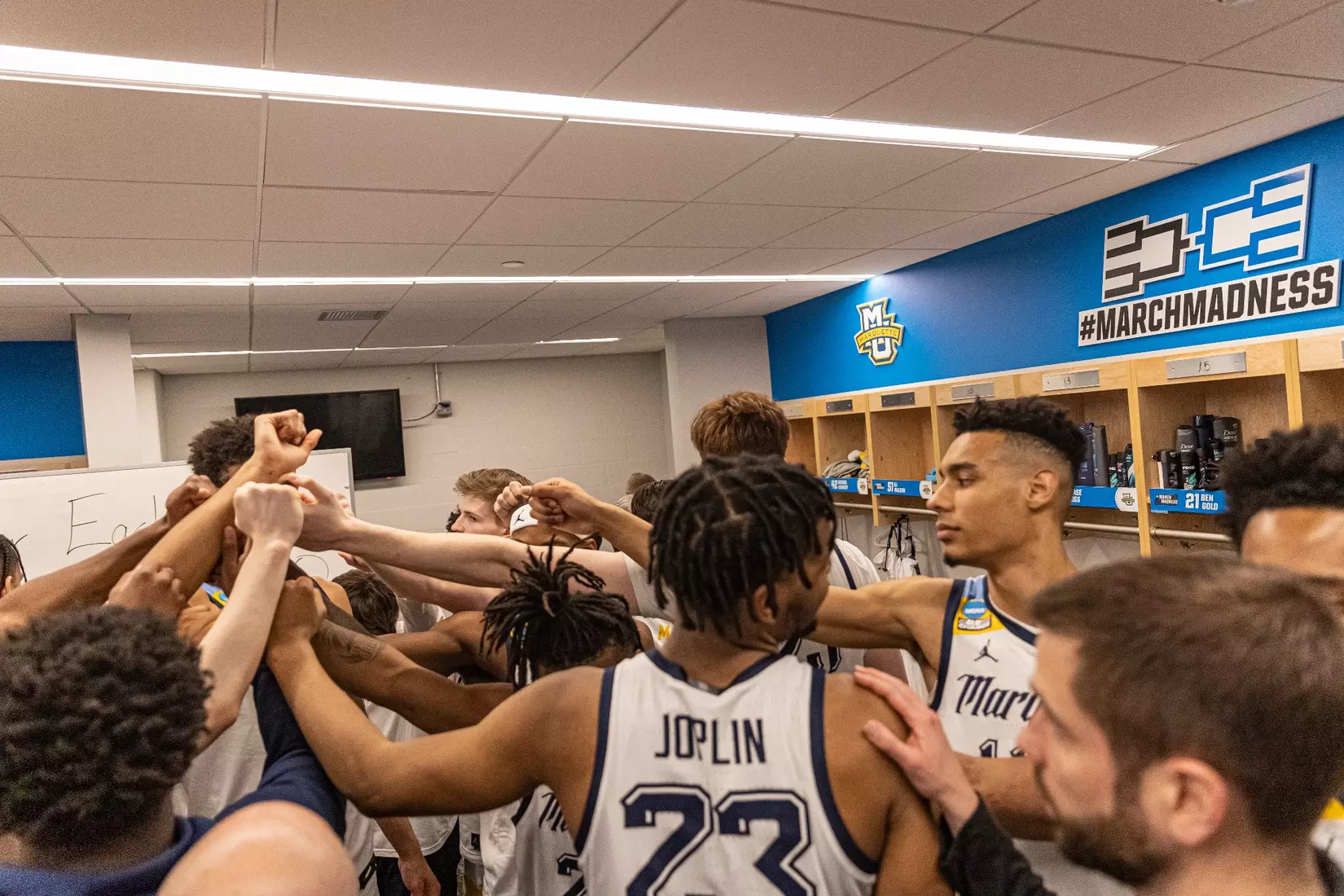 Marquette Men's Basketball defeats Vermont 78-61 at Nationwide Arena in the first round of March Madness in Columbus, Ohio on Friday March 17, 2023.