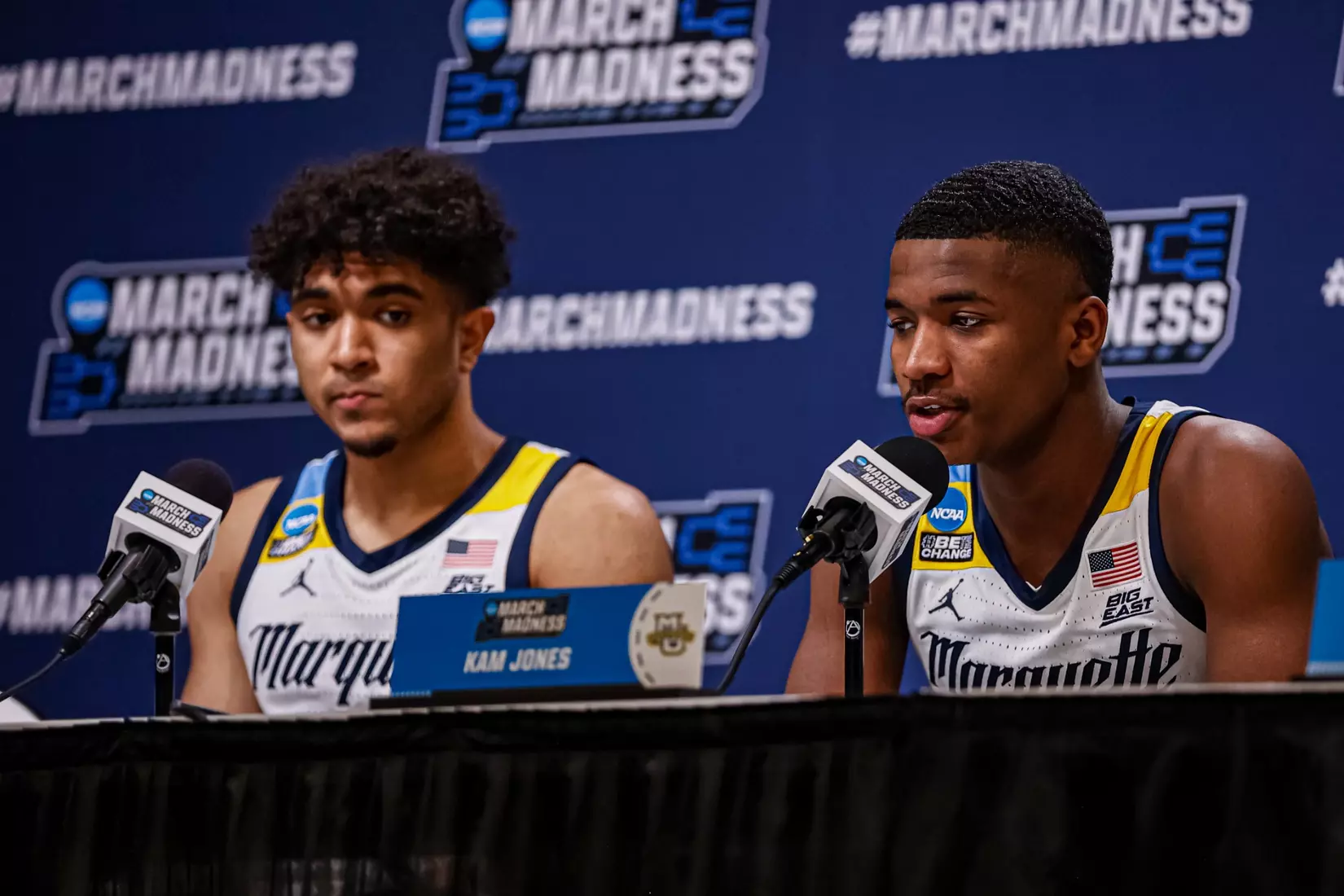 Marquette Men's Basketball defeats Vermont 78-61 at Nationwide Arena in the first round of March Madness in Columbus, Ohio on Friday March 17, 2023.