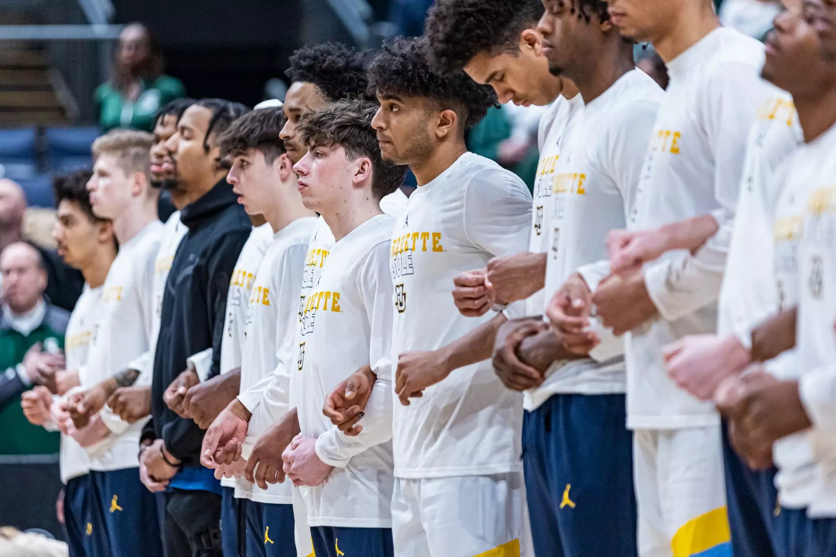 Marquette Men's Basketball falls to Michigan State 69-60 in the second round of March Madness at Nationwide Arena in Columbus, Ohio on Sunday March 19, 2023.