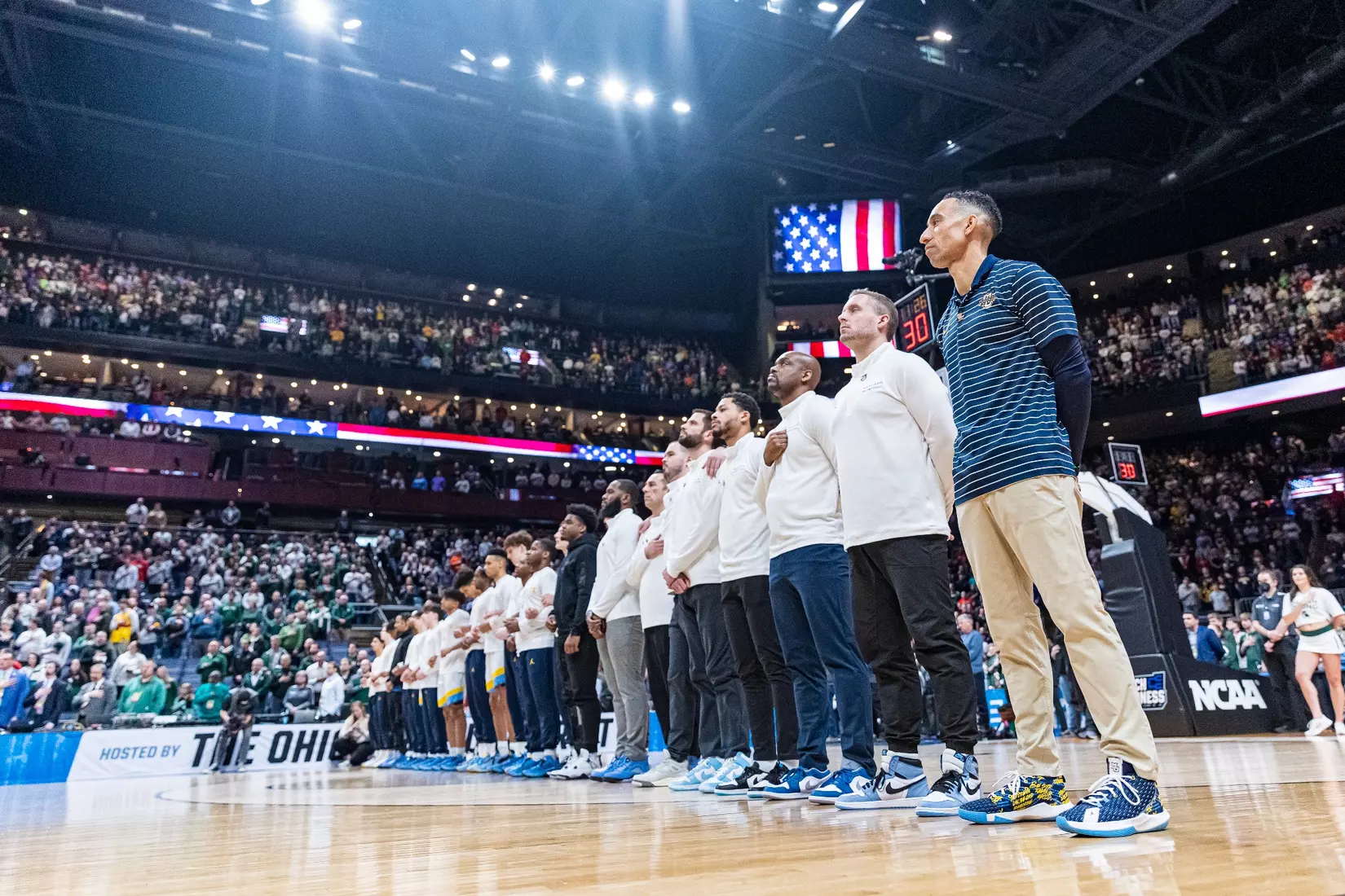 Marquette Men's Basketball falls to Michigan State 69-60 in the second round of March Madness at Nationwide Arena in Columbus, Ohio on Sunday March 19, 2023.
