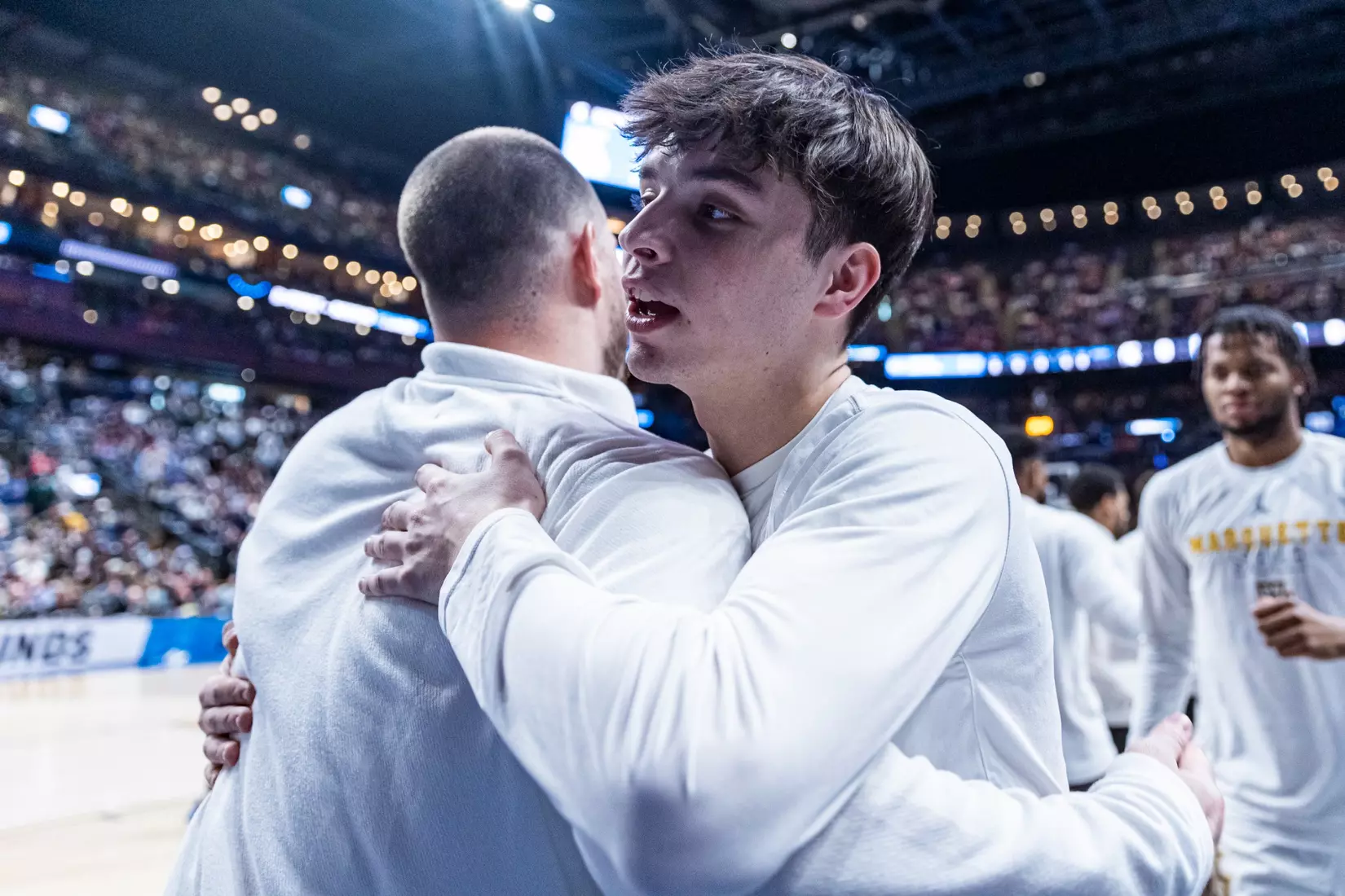 Marquette Men's Basketball falls to Michigan State 69-60 in the second round of March Madness at Nationwide Arena in Columbus, Ohio on Sunday March 19, 2023.