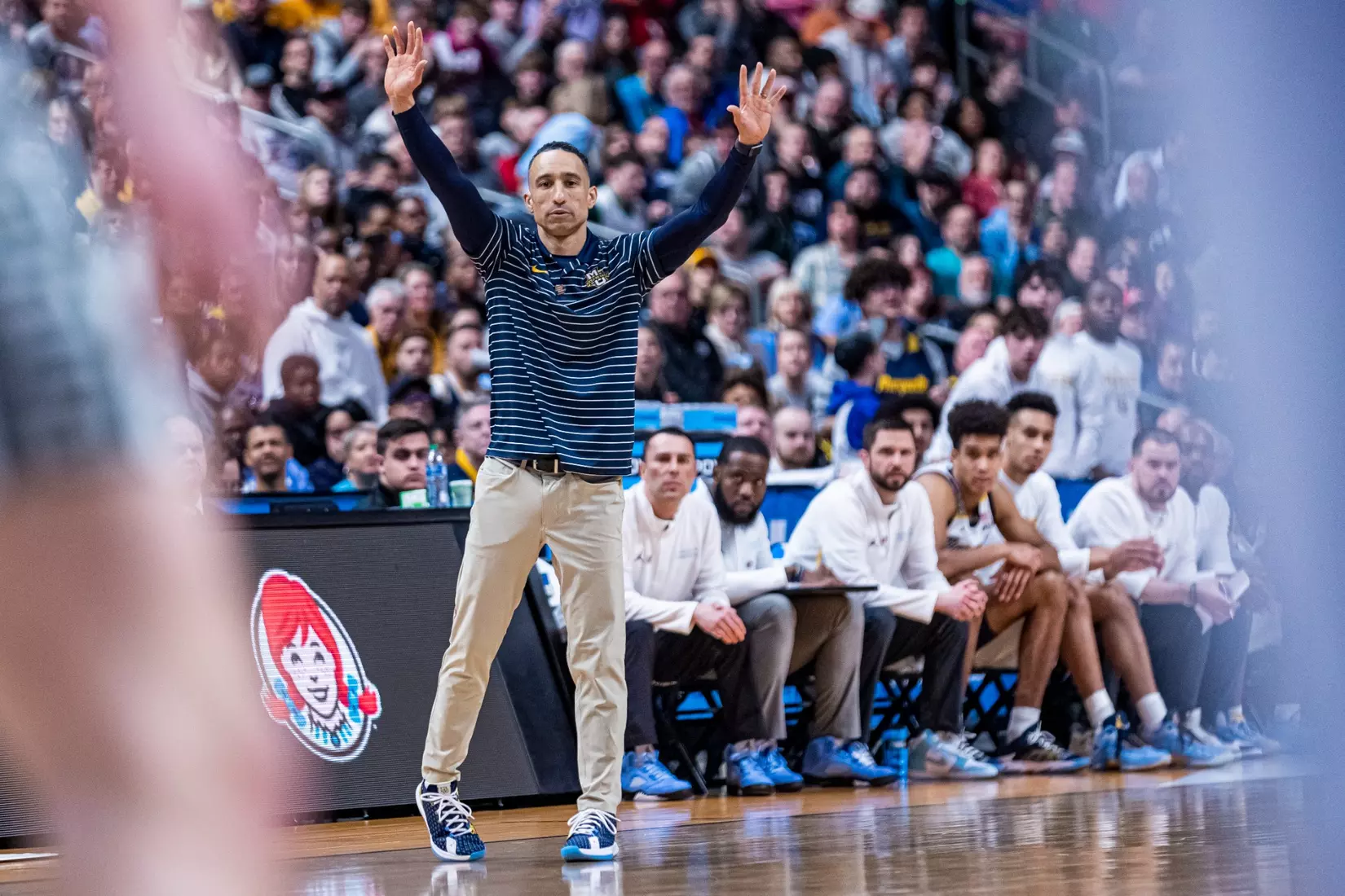 Marquette Men's Basketball falls to Michigan State 69-60 in the second round of March Madness at Nationwide Arena in Columbus, Ohio on Sunday March 19, 2023.