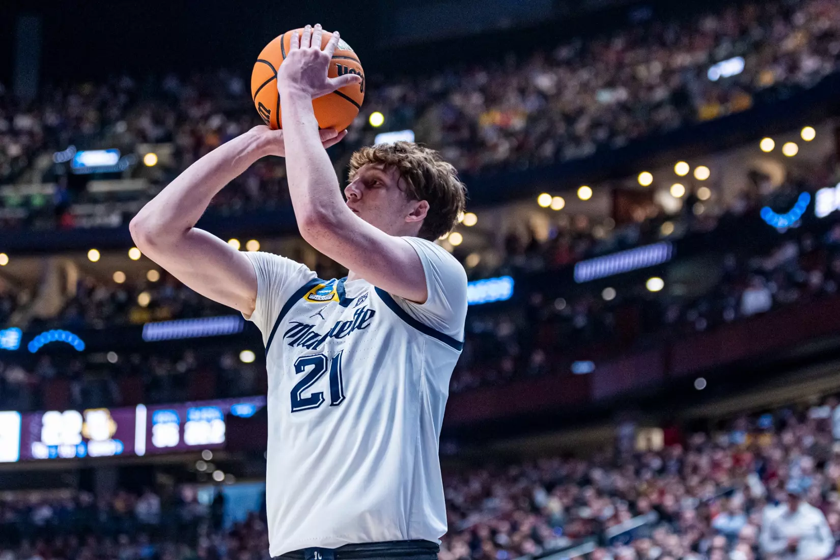 Marquette Men's Basketball falls to Michigan State 69-60 in the second round of March Madness at Nationwide Arena in Columbus, Ohio on Sunday March 19, 2023.