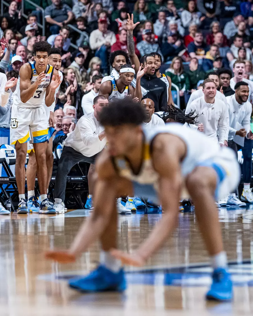 Marquette Men's Basketball falls to Michigan State 69-60 in the second round of March Madness at Nationwide Arena in Columbus, Ohio on Sunday March 19, 2023.