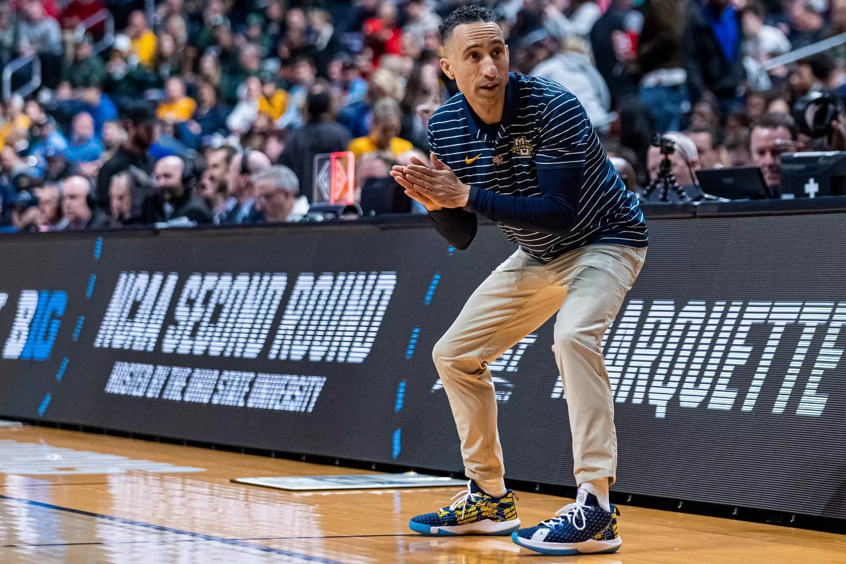 Marquette Men's Basketball falls to Michigan State 69-60 in the second round of March Madness at Nationwide Arena in Columbus, Ohio on Sunday March 19, 2023.