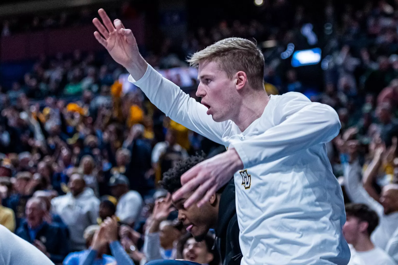 Marquette Men's Basketball falls to Michigan State 69-60 in the second round of March Madness at Nationwide Arena in Columbus, Ohio on Sunday March 19, 2023.