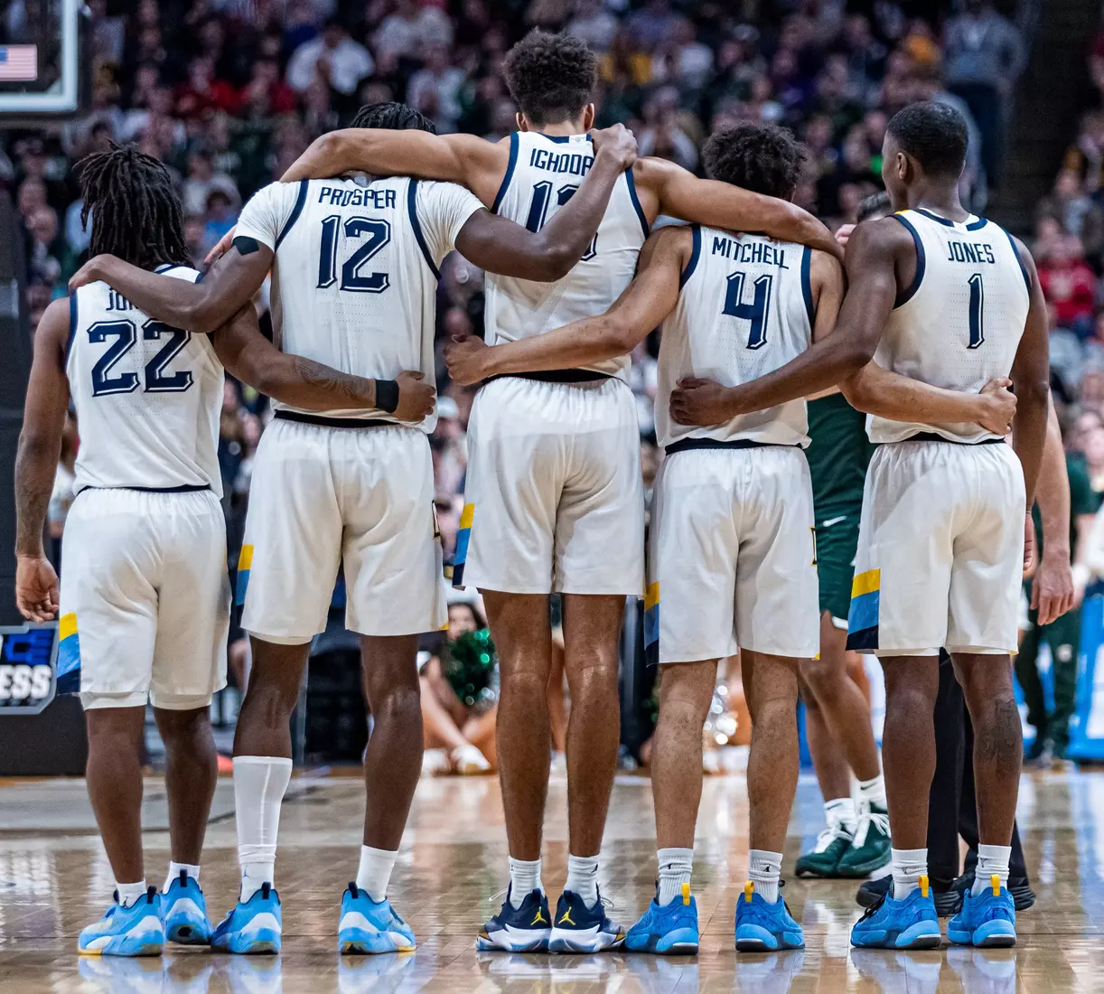 Marquette Men's Basketball falls to Michigan State 69-60 in the second round of March Madness at Nationwide Arena in Columbus, Ohio on Sunday March 19, 2023.