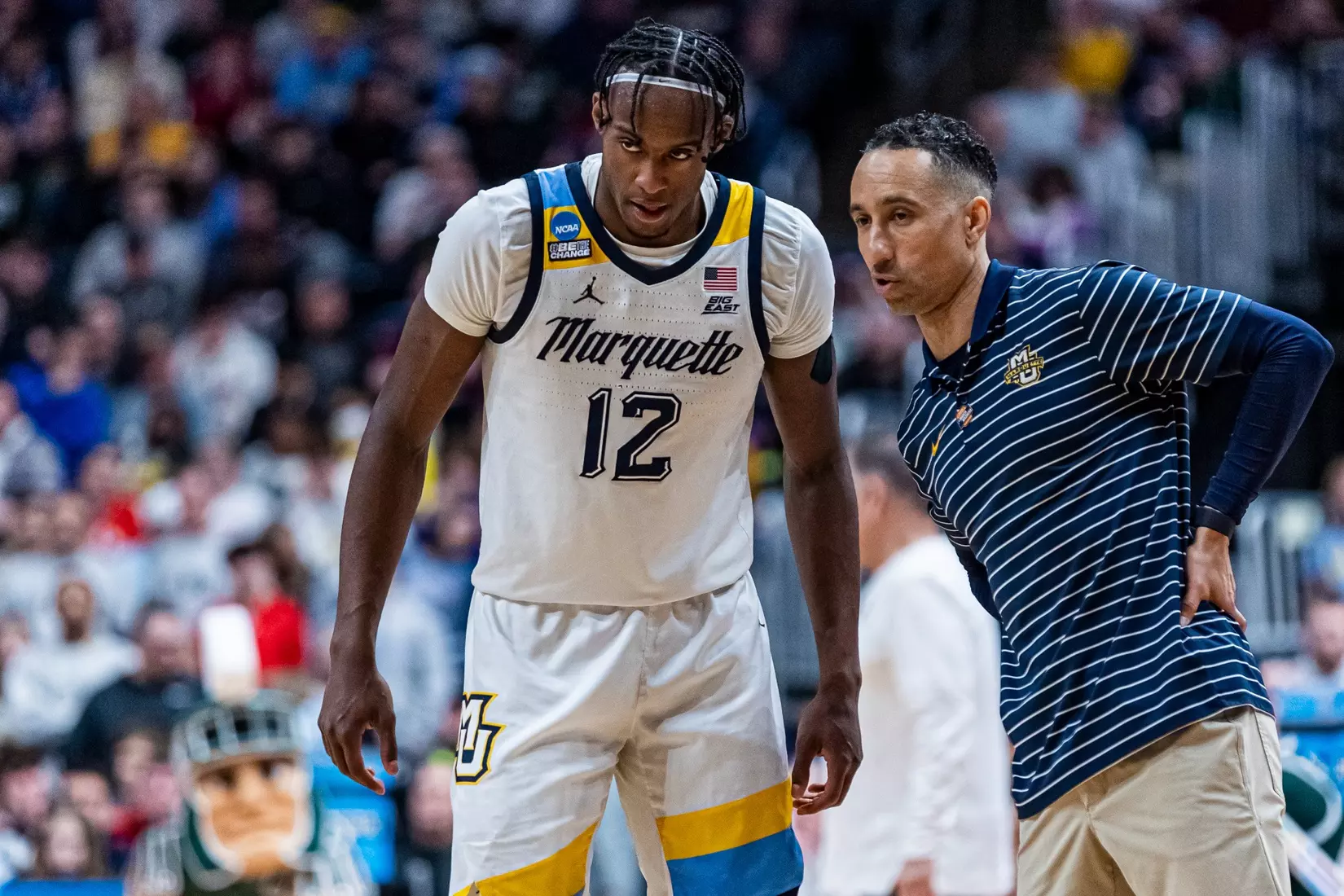 Marquette Men's Basketball falls to Michigan State 69-60 in the second round of March Madness at Nationwide Arena in Columbus, Ohio on Sunday March 19, 2023.