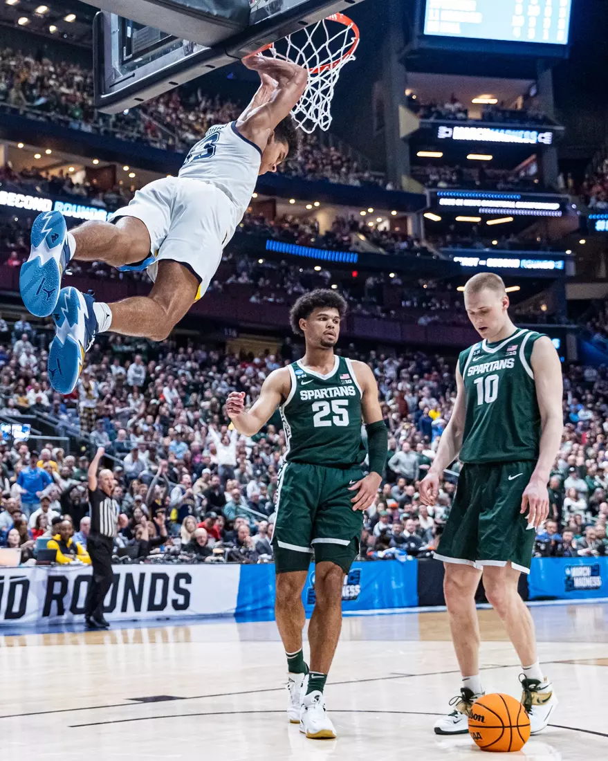 Marquette Men's Basketball falls to Michigan State 69-60 in the second round of March Madness at Nationwide Arena in Columbus, Ohio on Sunday March 19, 2023.