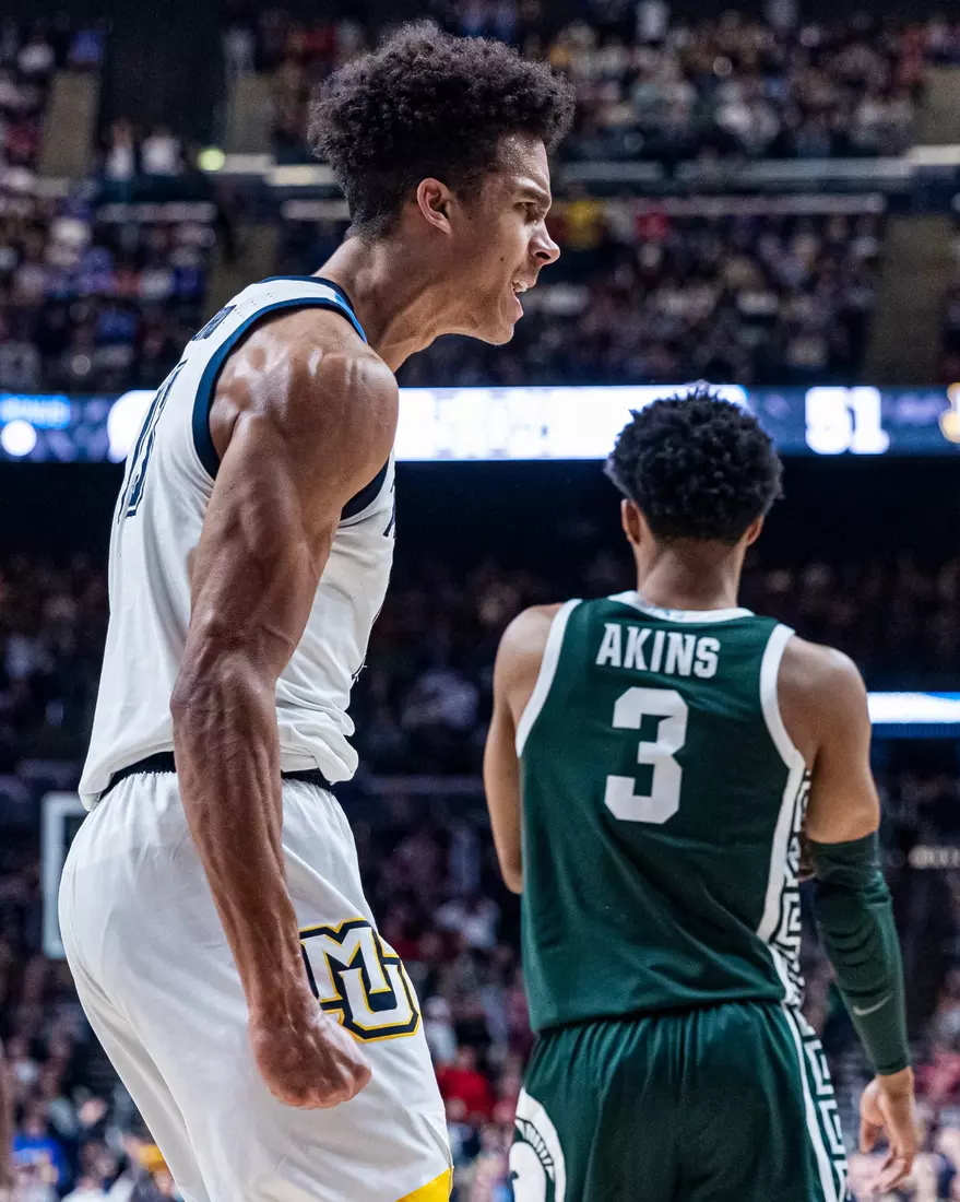 Marquette Men's Basketball falls to Michigan State 69-60 in the second round of March Madness at Nationwide Arena in Columbus, Ohio on Sunday March 19, 2023.