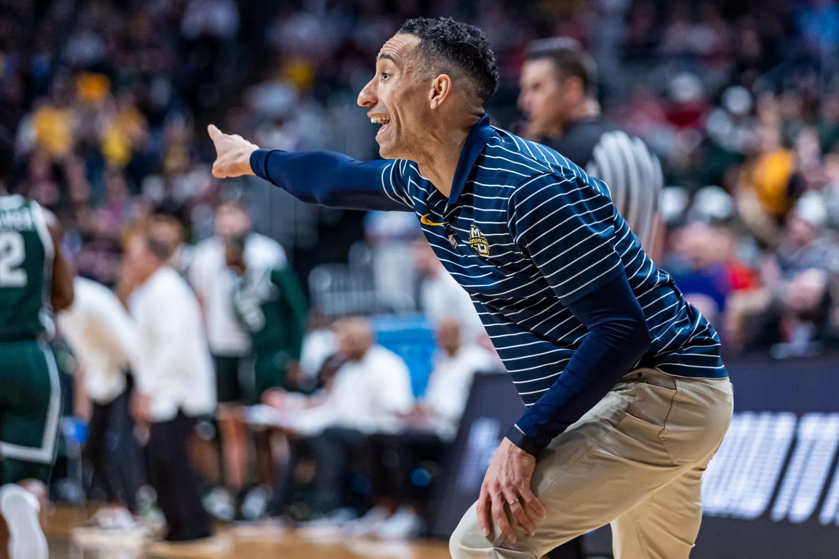 Marquette Men's Basketball falls to Michigan State 69-60 in the second round of March Madness at Nationwide Arena in Columbus, Ohio on Sunday March 19, 2023.