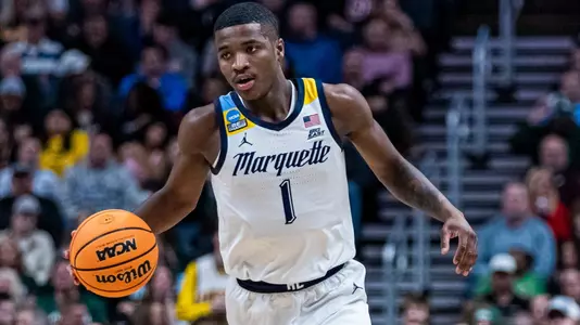 Marquette Men's Basketball falls to Michigan State 69-60 in the second round of March Madness at Nationwide Arena in Columbus, Ohio on Sunday March 19, 2023.