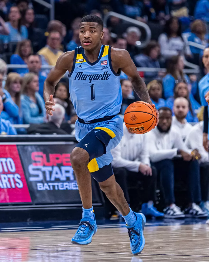 Marquette Men's Basketball defeats St. Johns 96-94 at Fiserv Forum in Milwaukee, WI on Saturday March 4, 2023.